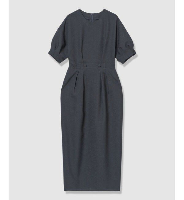 allureville「リネンライクタッキングワンピース」|ワンピース|