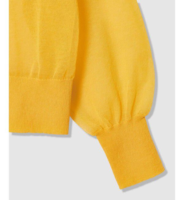 allureville「シアーラミスキッパーカーディガン」|ニット・セーター|