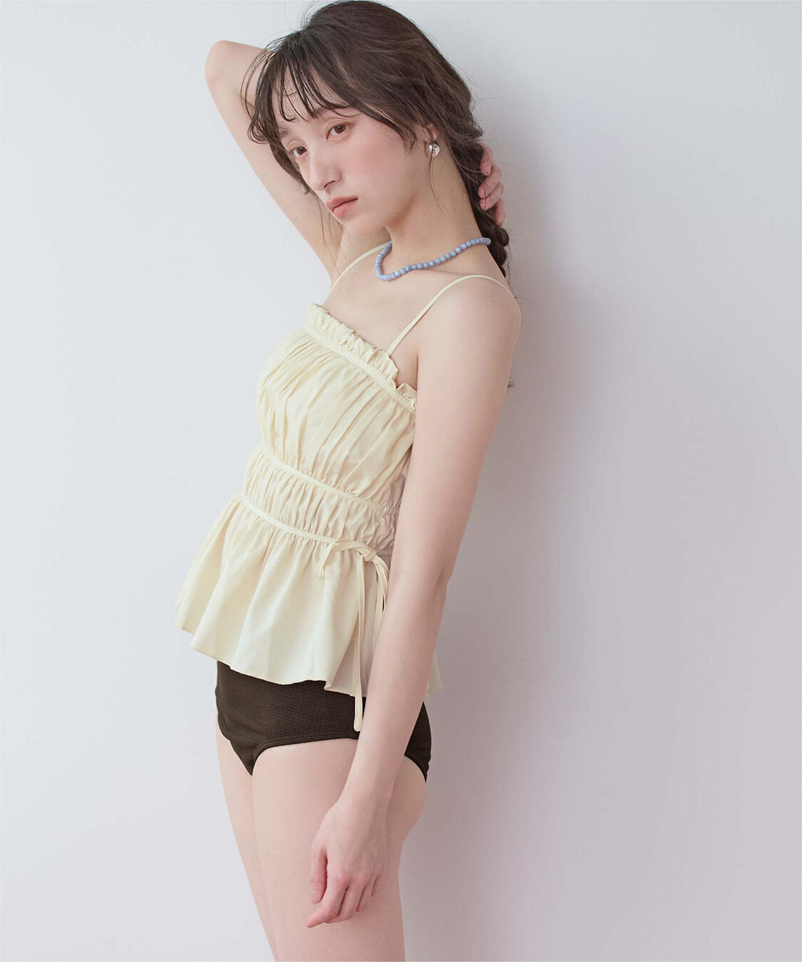 SEA DRESS「ティアードラインペプラムビキニ/水着」|ビキニ|