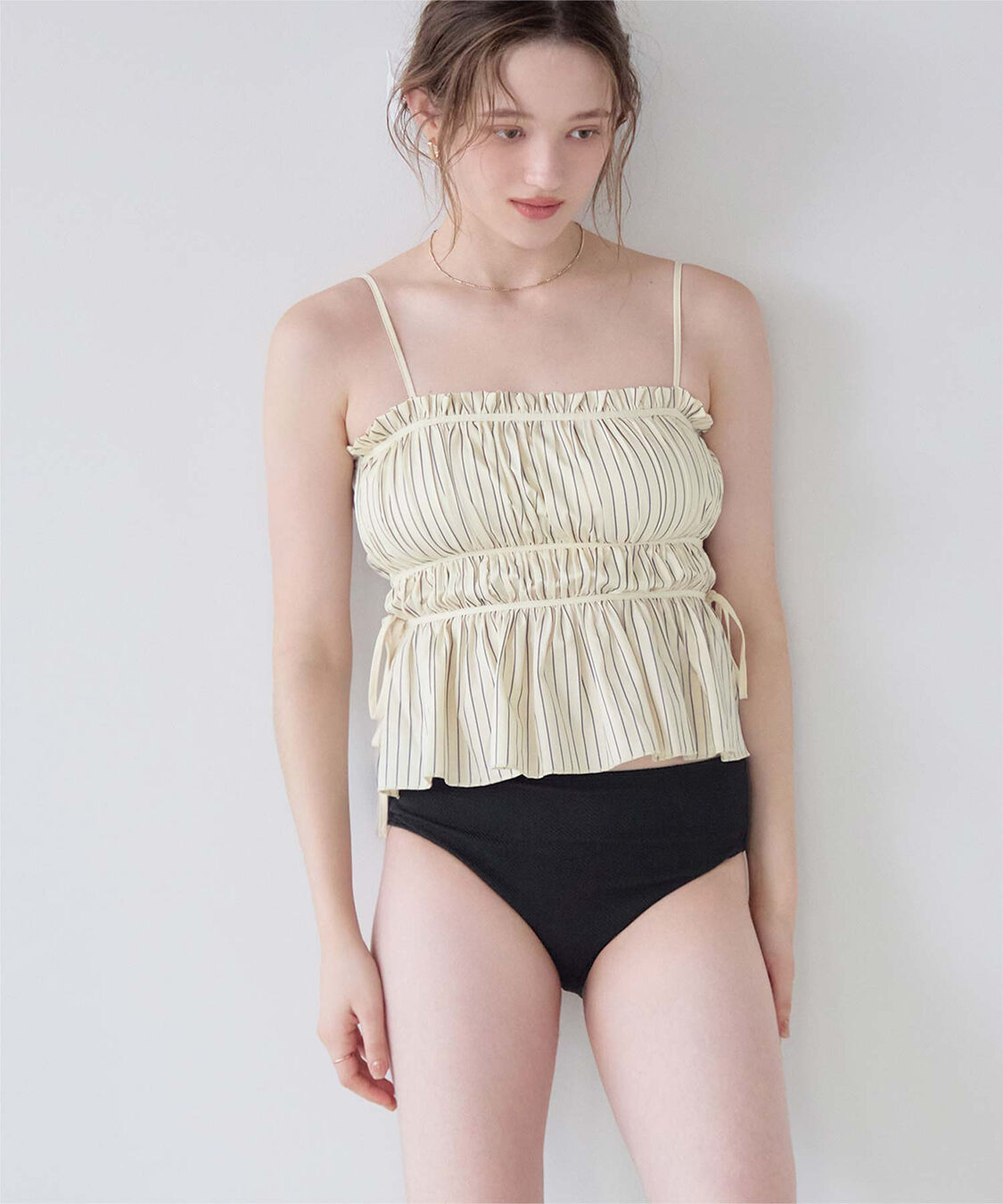 SEA DRESS「ティアードラインペプラムビキニ/水着」|ビキニ|