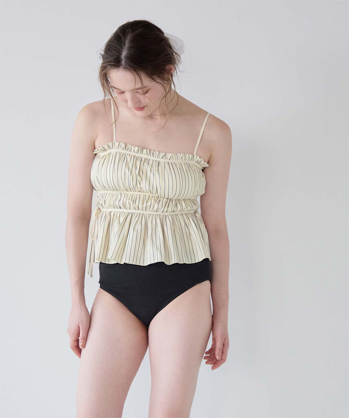 SEA DRESS「ティアードラインペプラムビキニ/水着」|ビキニ|