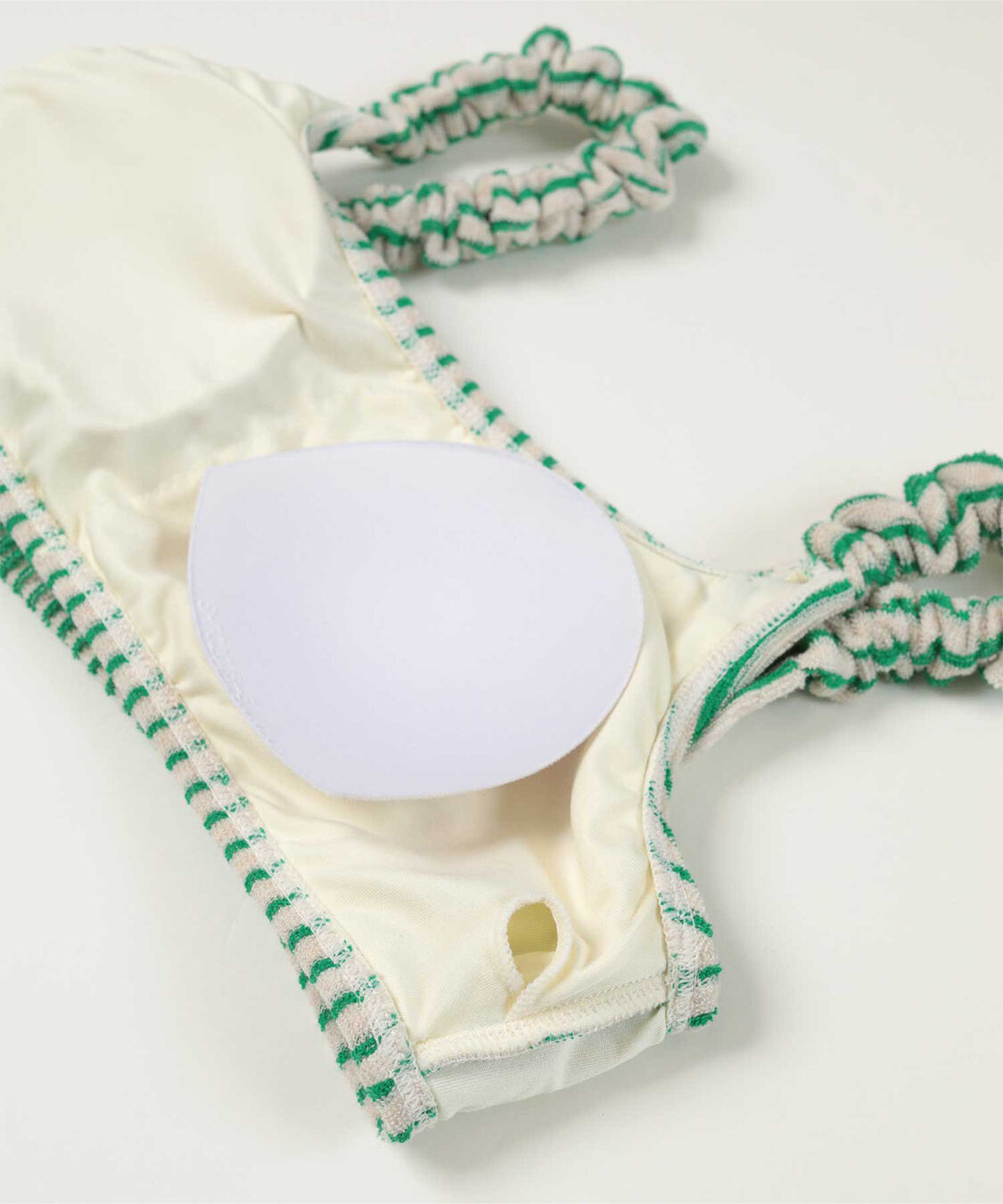 SEA DRESS「ﾊﾟｲﾙ地ｼｮﾙﾀﾞｰｷﾞｬｻﾞｰﾋﾞｷﾆ/水着」|ビキニ|