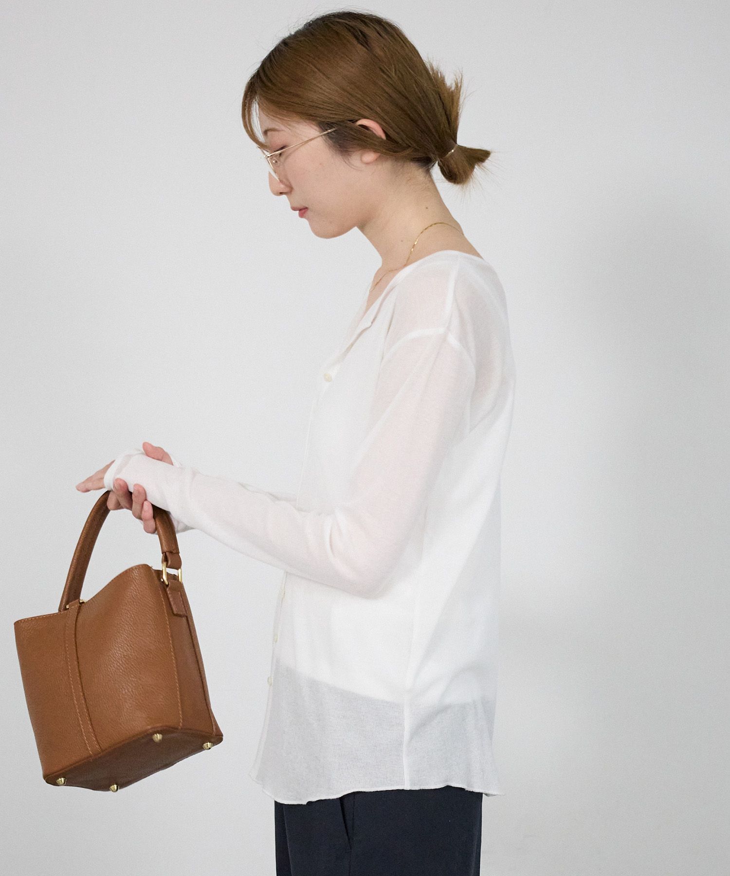 BABYLONE「【2WAY】シアーテレコプルオーバー」|Tシャツ・カットソー|