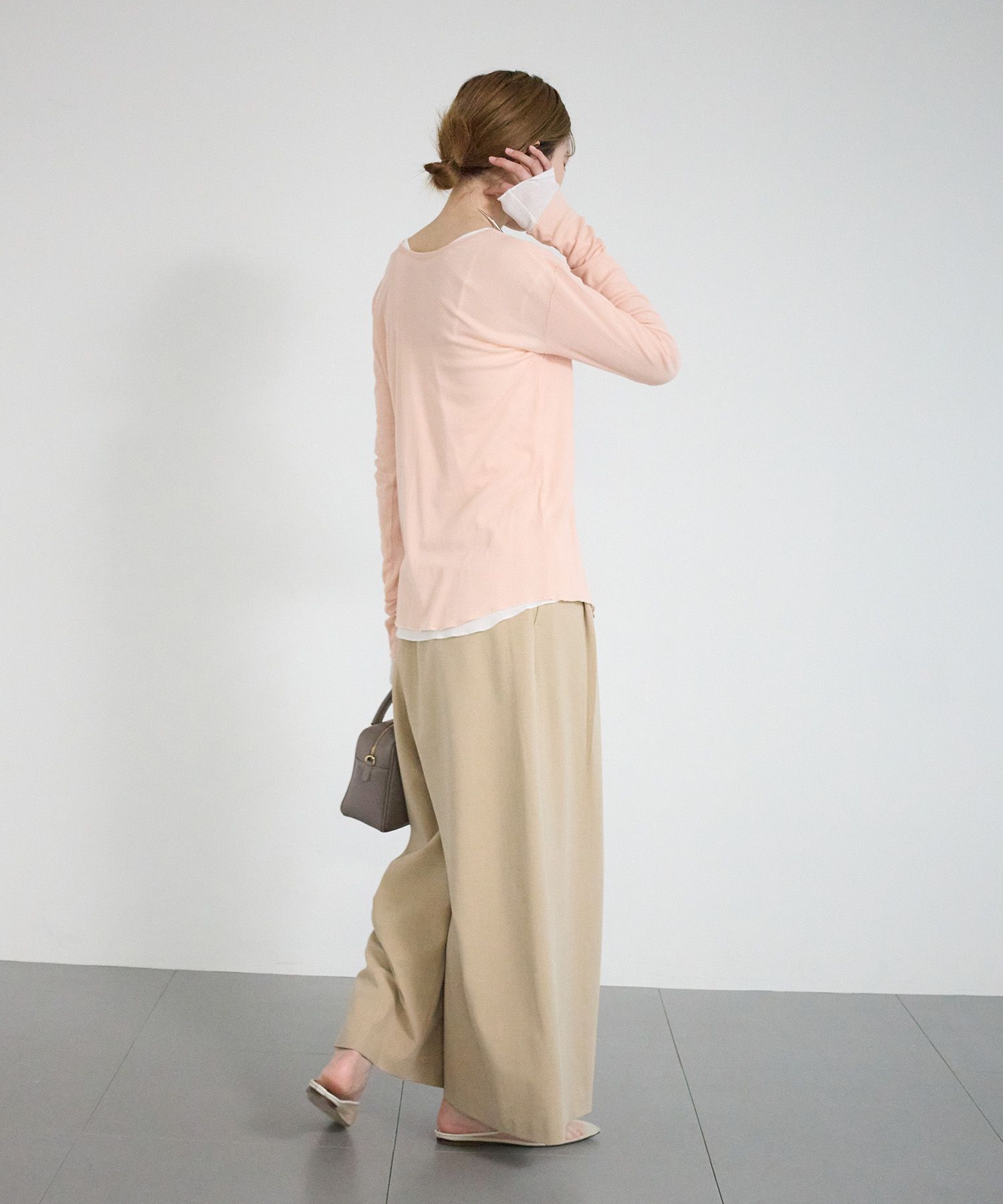 BABYLONE「【2WAY】シアーテレコプルオーバー」|Tシャツ・カットソー|