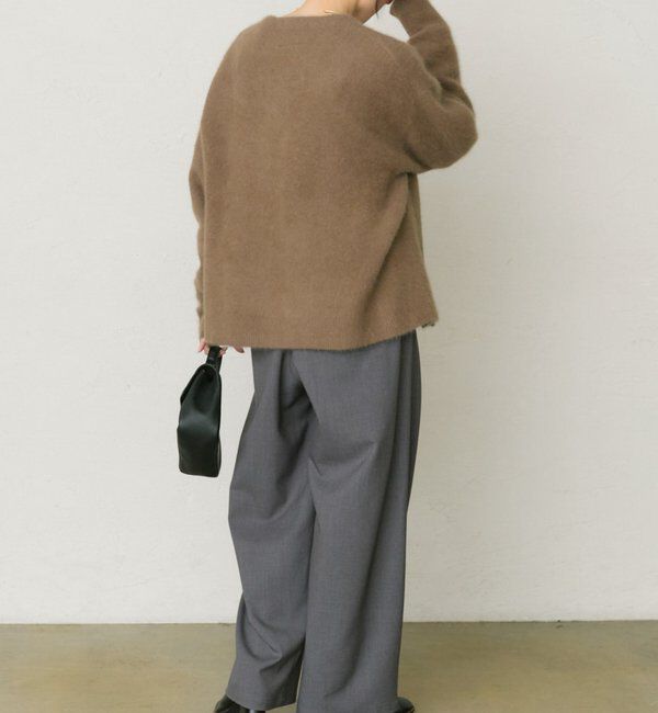  「【25th】FOXウールニットVネックカーディガン」|カーディガン|