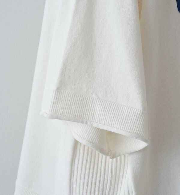  「アソートプリントハーフスリーブニット」|ニット・セーター|