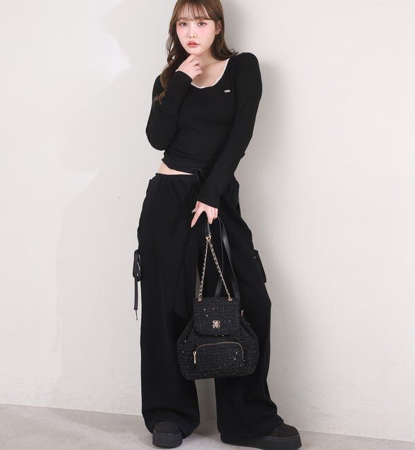  「キルティングミニリュック」|ショルダー・メッセンジャー|