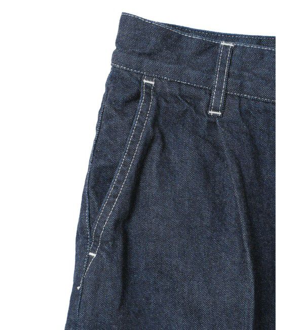 mizuiro ind「mizuiro ind デニムハーフパンツ(ONEWASH)」|その他|