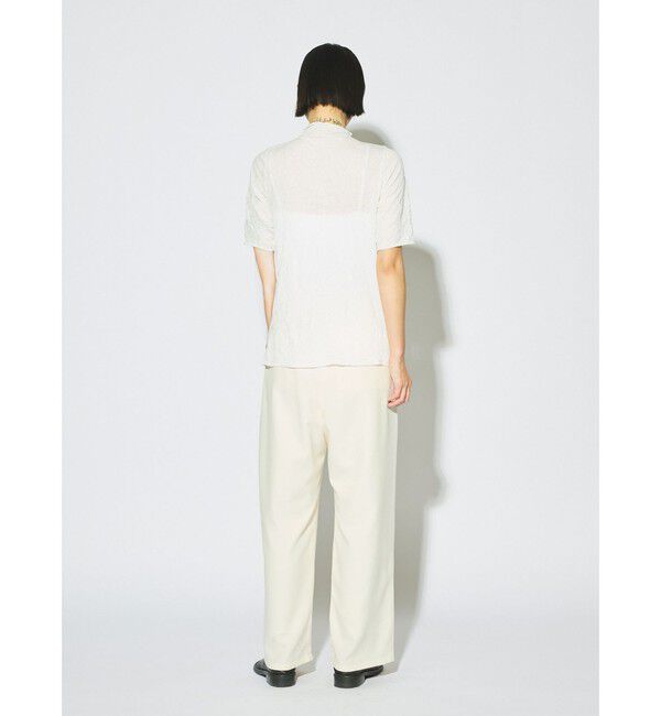 MIDIUMISOLID「MIDIUMISOLID for Ladies シースルーハイネックスリーブインナー」|Tシャツ・カットソー|