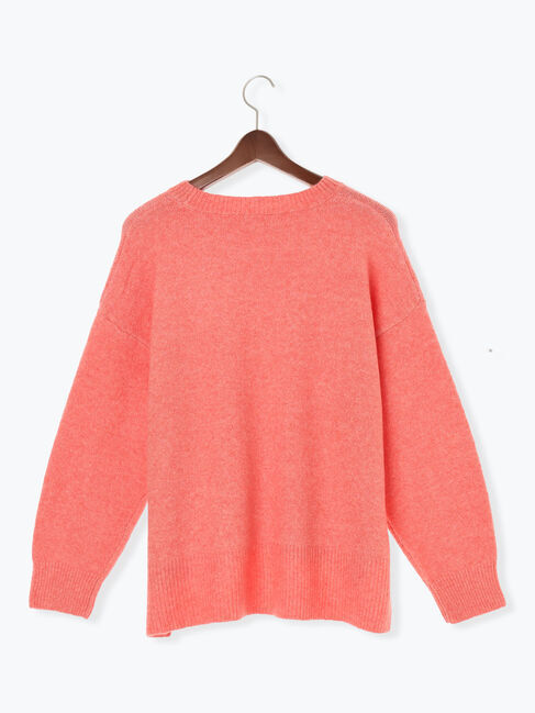 Te chichi TERRASSE「もちもちメランジクルーネックニット」|ニット・セーター|