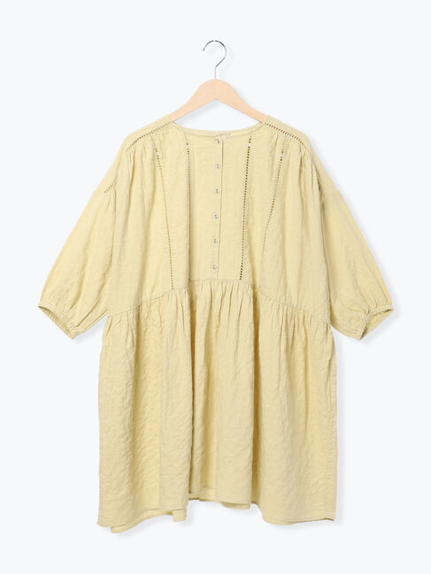 Samansa Mos2「はしごレースふんわりチュニック」|シャツ・ブラウス|