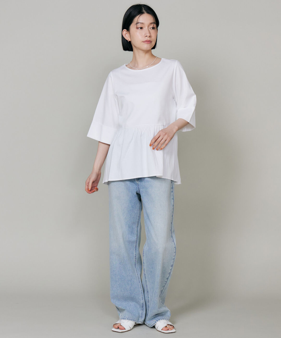 DAY by DAY it&rsquo;s international「ペプラムギャザープルオーバー」|Tシャツ・カットソー|