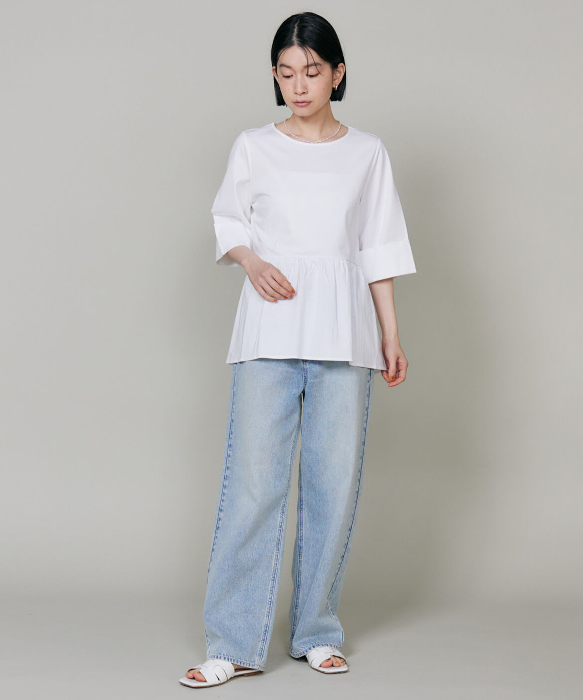 DAY by DAY it&rsquo;s international「ペプラムギャザープルオーバー」|Tシャツ・カットソー|