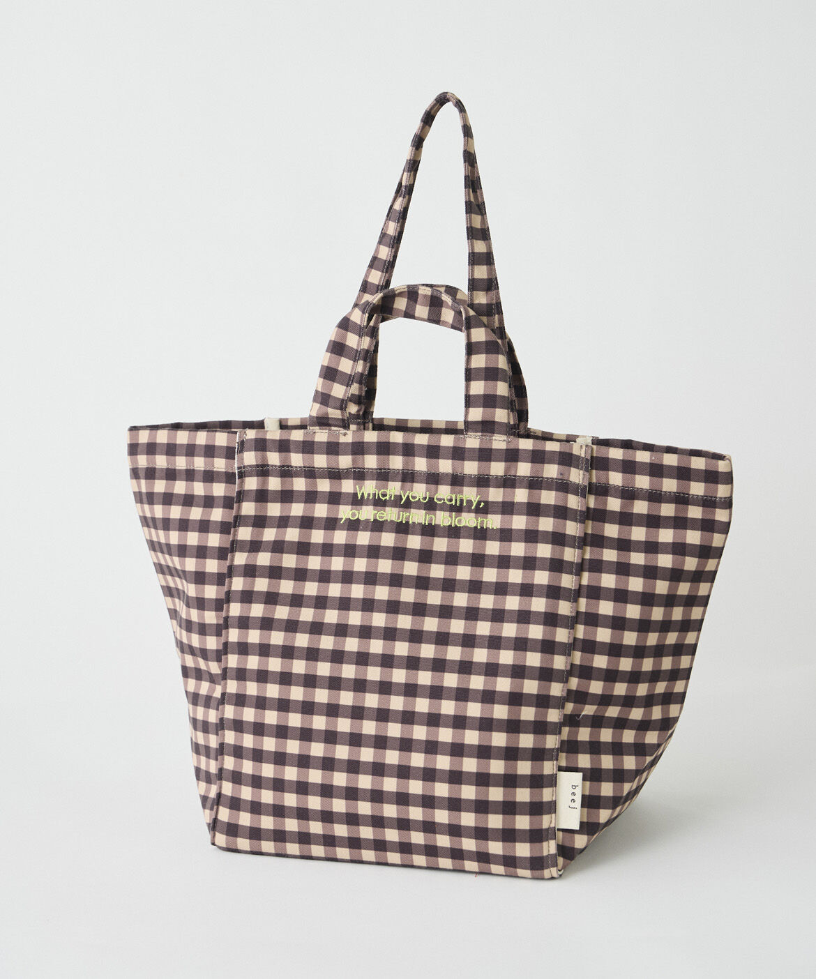 DAY by DAY it&rsquo;s international「ギンガムチェックトートバッグ《beej》」|トートバッグ|