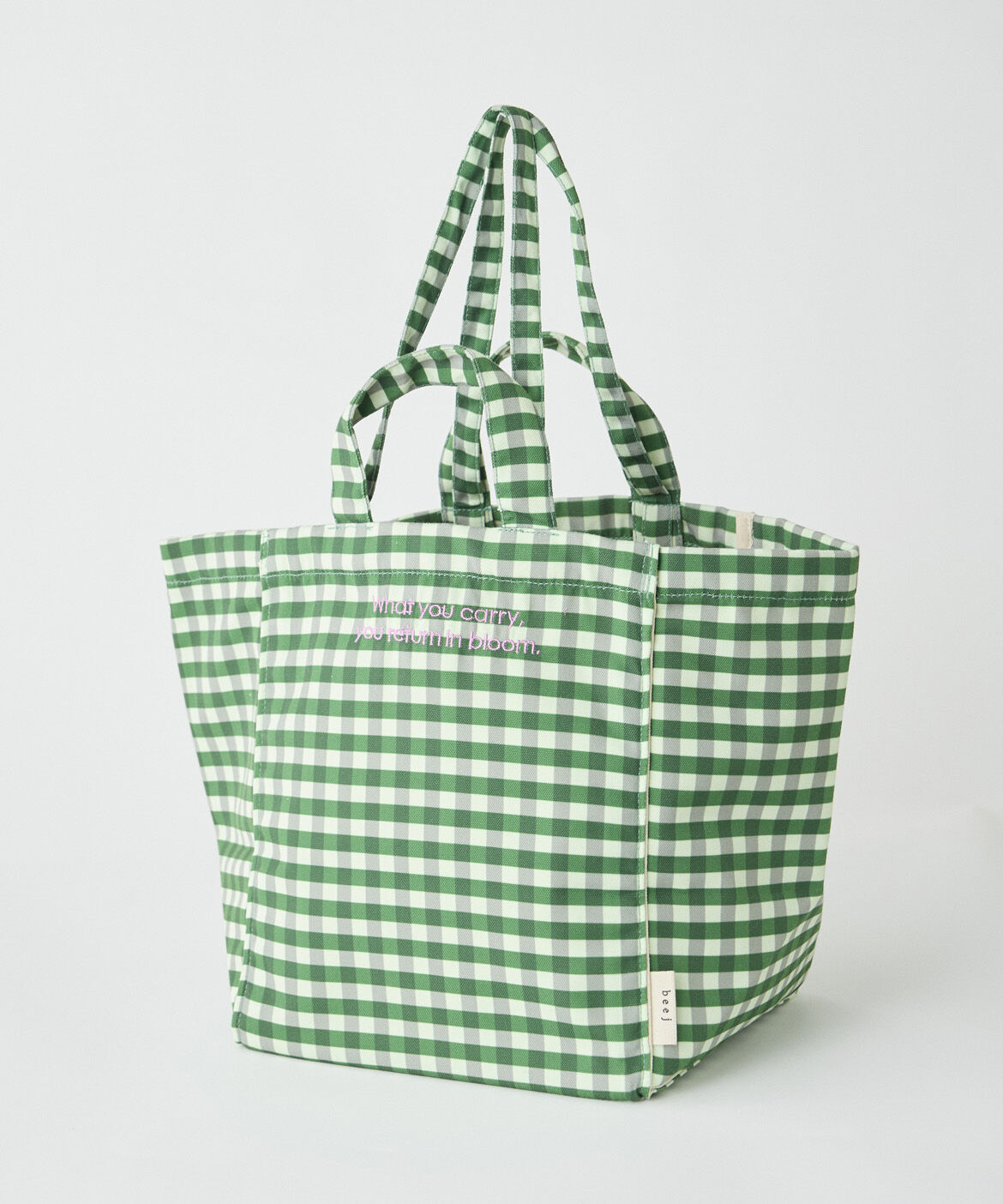 DAY by DAY it&rsquo;s international「ギンガムチェックトートバッグ《beej》」|トートバッグ|