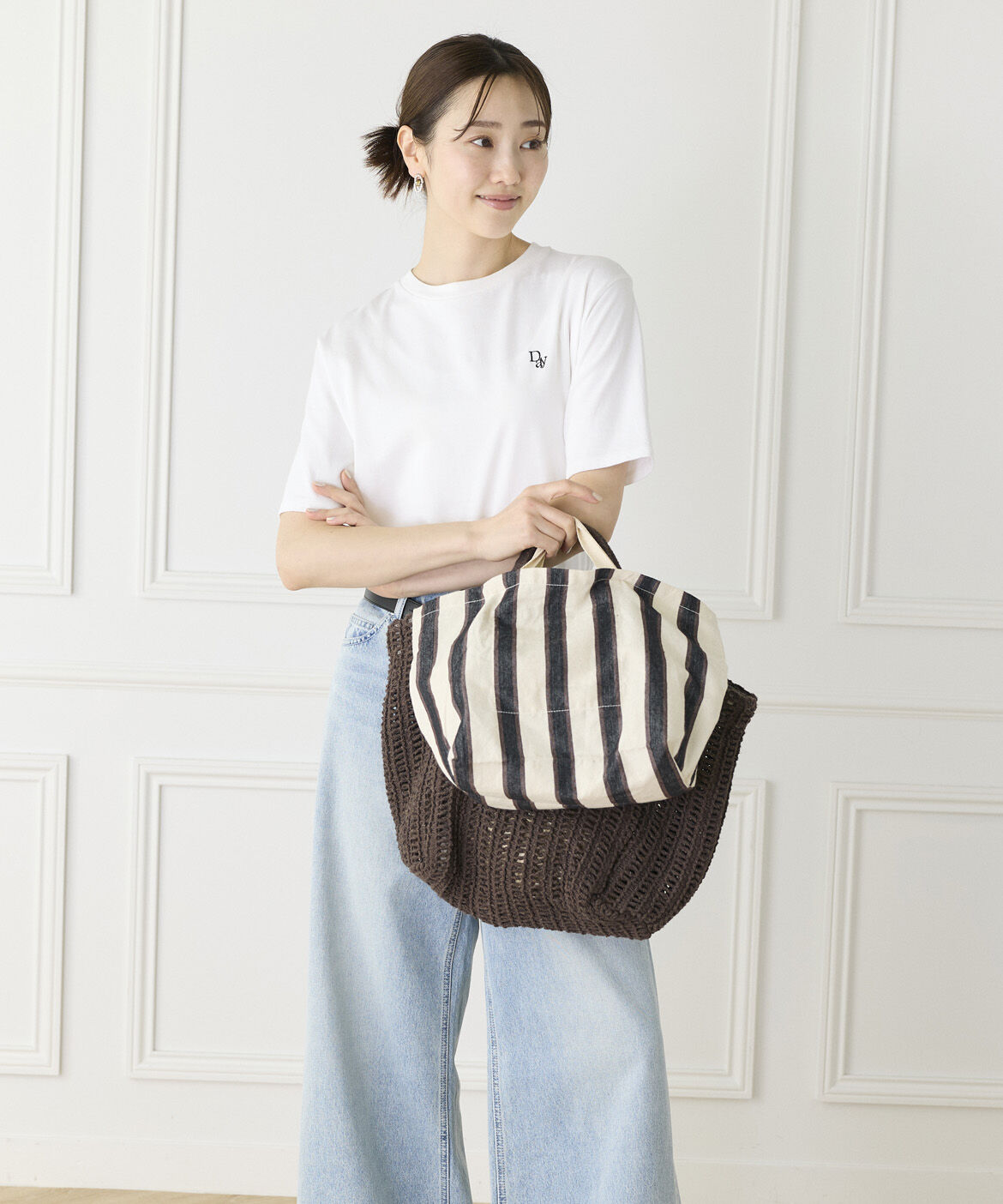 DAY by DAY it&rsquo;s international「コットンネットバッグ《beej》」|ハンドバッグ|