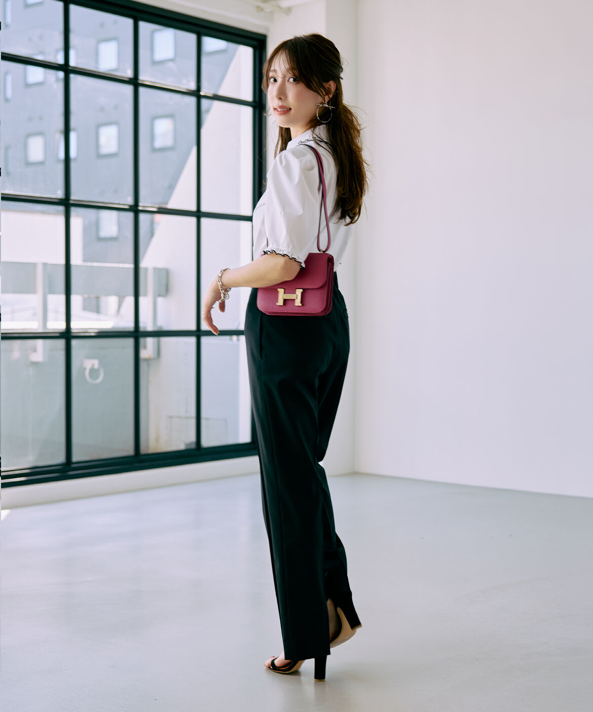 Maglie le cassetto「《大きいｻｲｽﾞ》ﾌﾗﾜｰﾚｰｽ美ｼﾙｴｯﾄｽﾄﾚｰﾄﾊﾟﾝﾂ《M Ma」|その他|