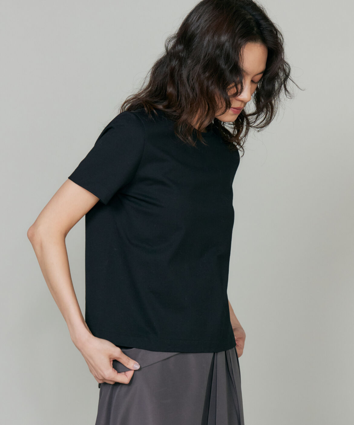 la veille by SUPERIOR CLOSET「シンプルTシャツ」|Tシャツ・カットソー|