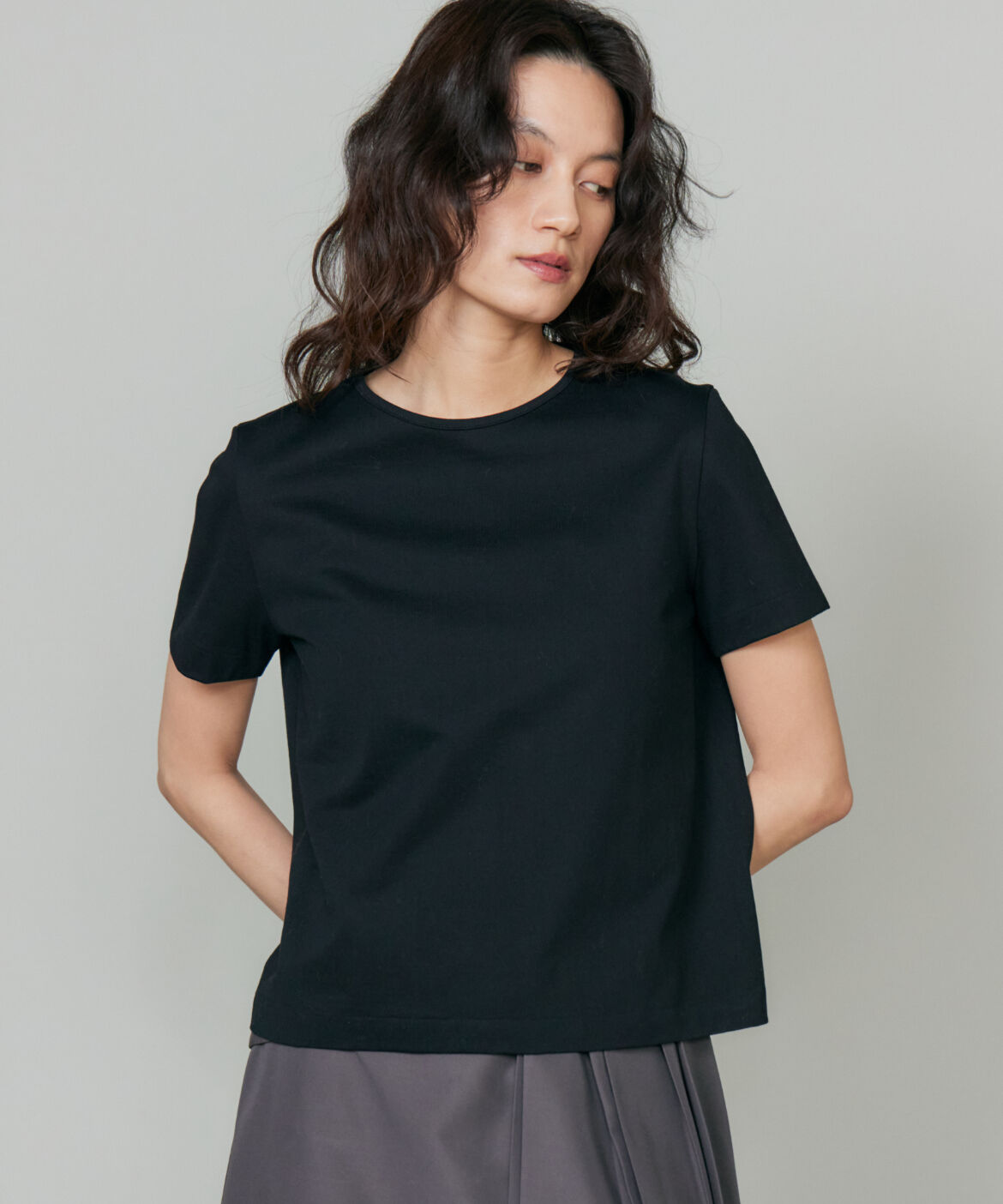 la veille by SUPERIOR CLOSET「シンプルTシャツ」|Tシャツ・カットソー|
