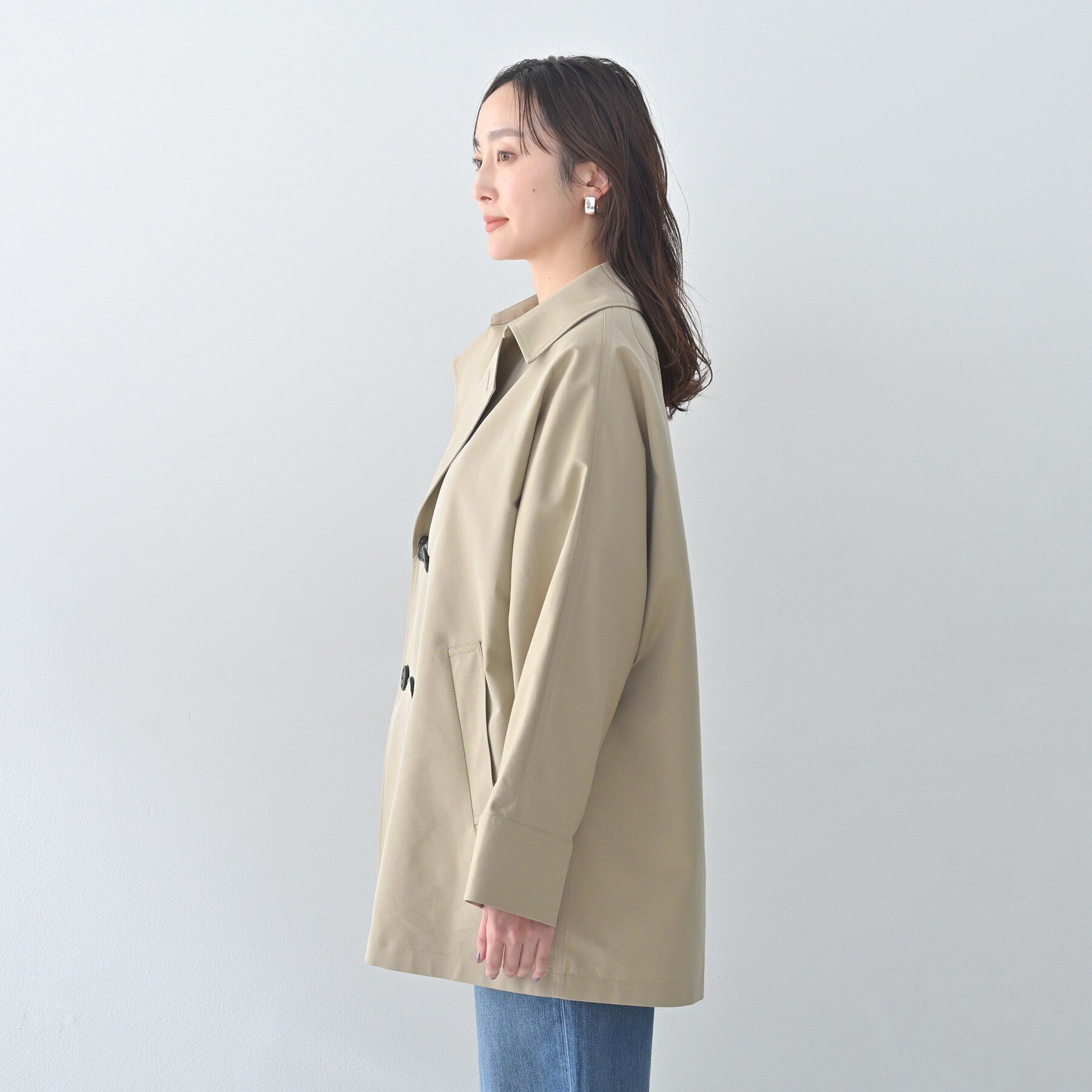 UNTITLED「【TICCA】miniテントトレンチコート」|トレンチコート|