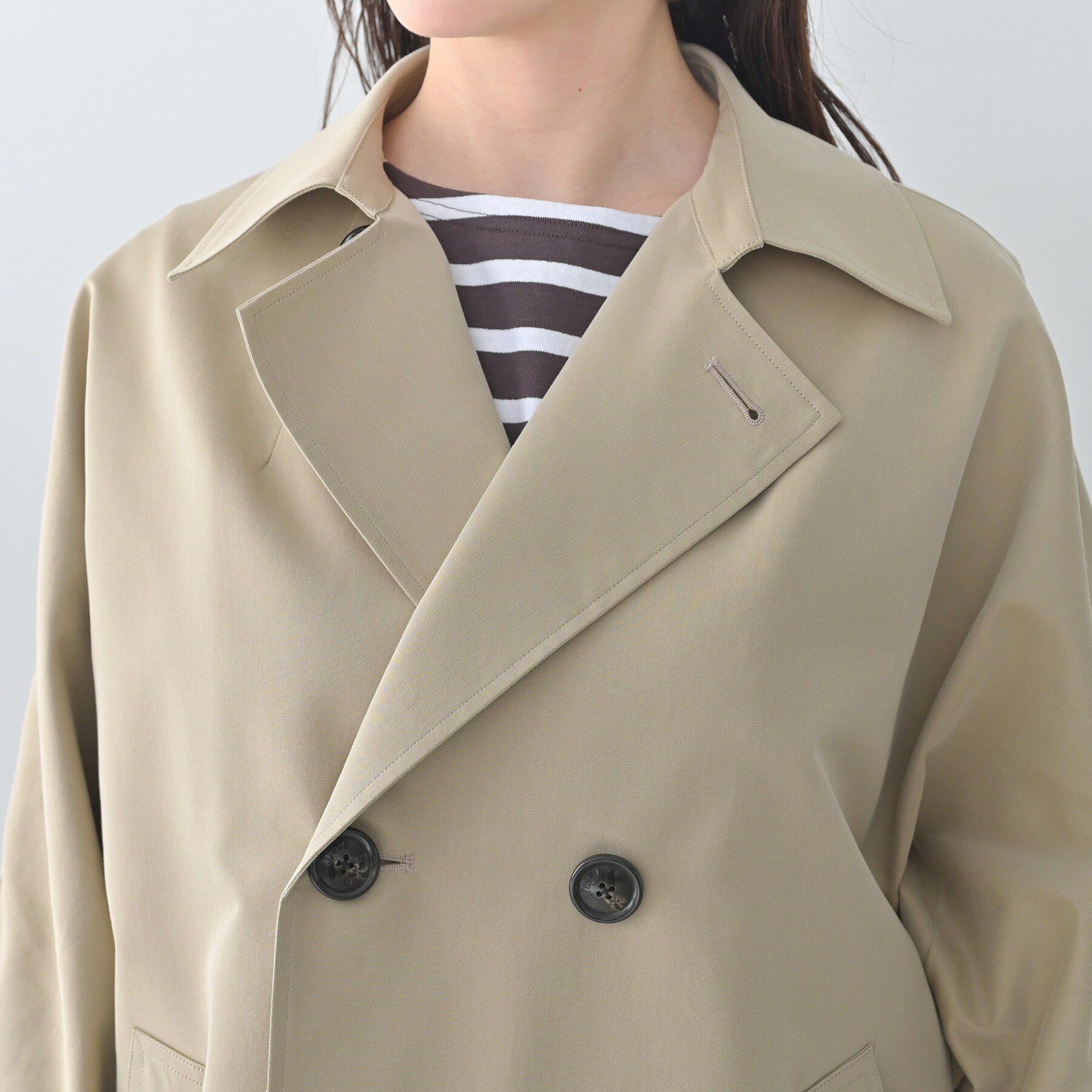 UNTITLED「【TICCA】miniテントトレンチコート」|トレンチコート|