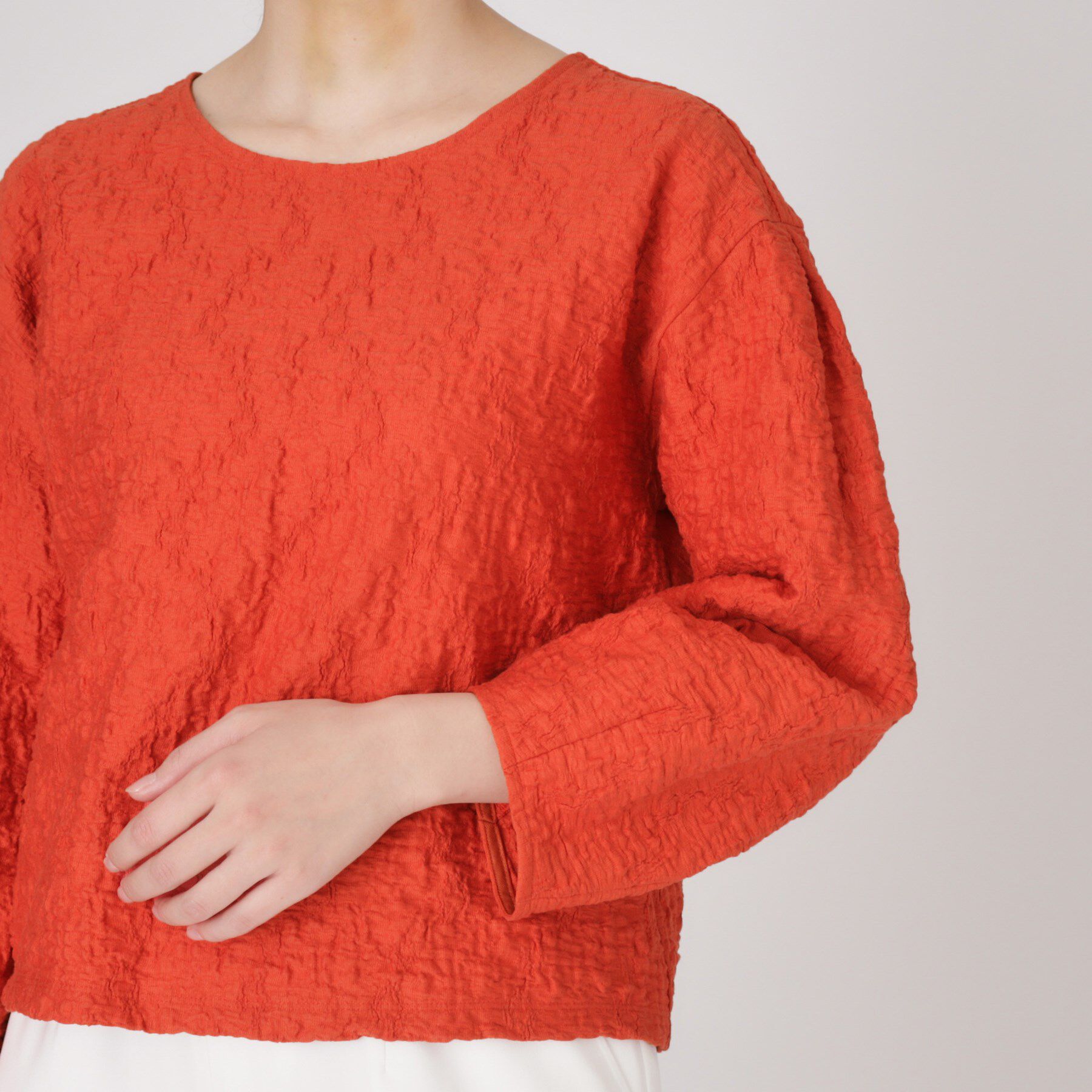 COUP DE CHANCE「【洗える】ジャージ素材プルオーバー」|Tシャツ・カットソー|