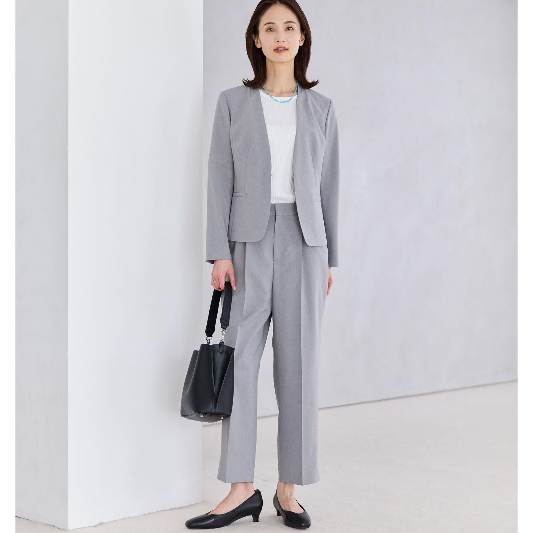 Reflect「【セットアップ可】スリット入りテーパードパンツ」|その他|