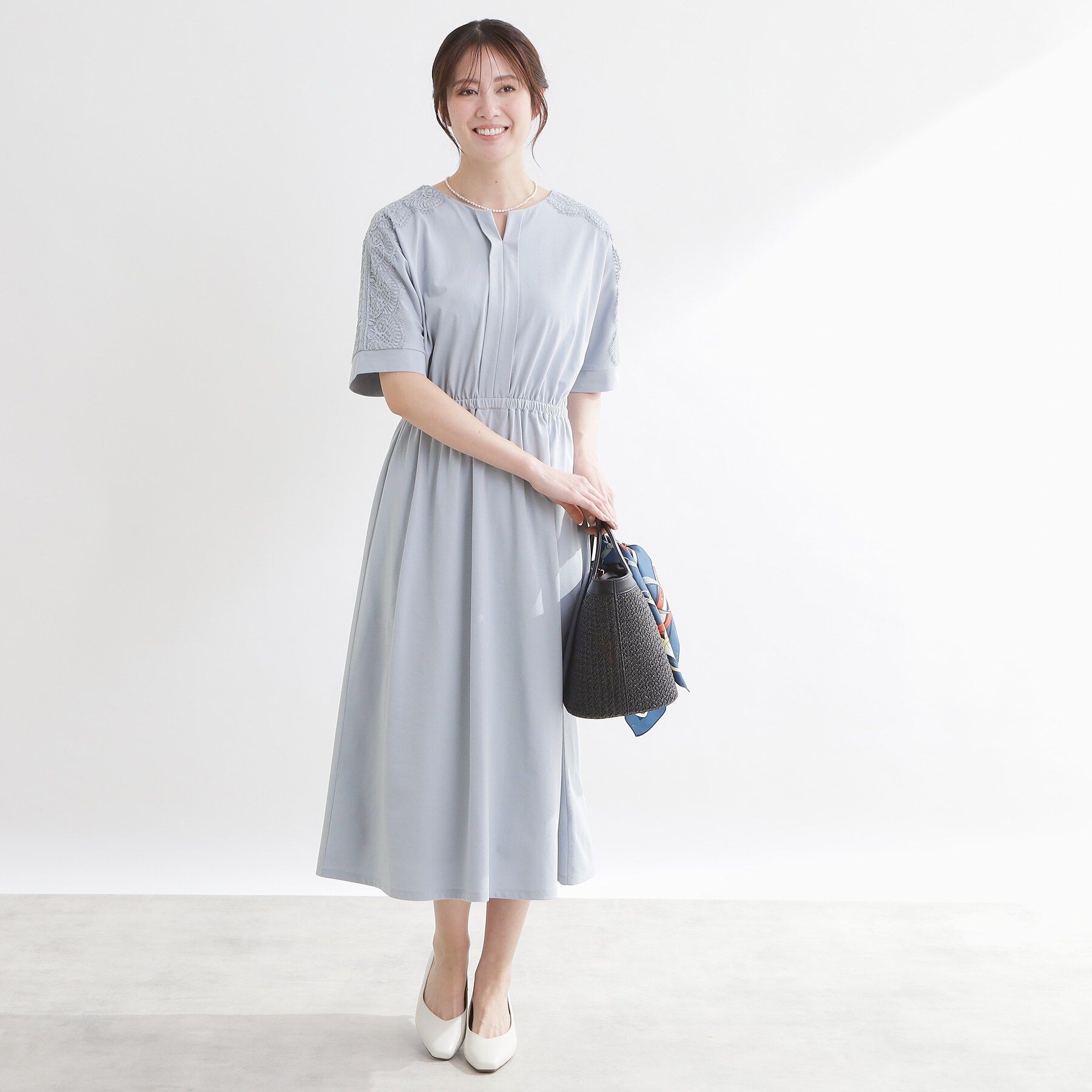 Reflect「【UVカット／接触冷感】ドルマンスリーブジャージワンピース」|ワンピース|