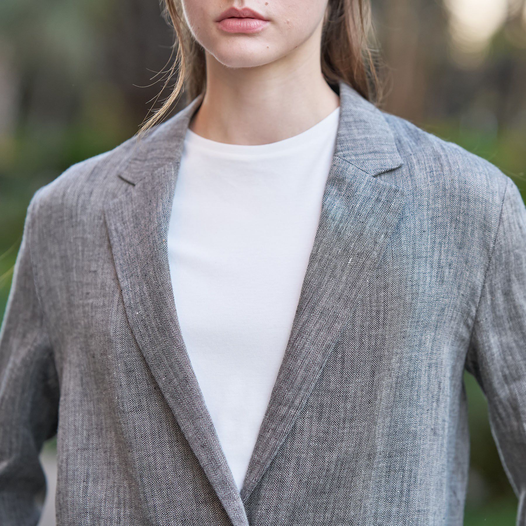 DRESSTERIOR「ウォッシャブルリネン ライトジャケット」|テーラードジャケット|