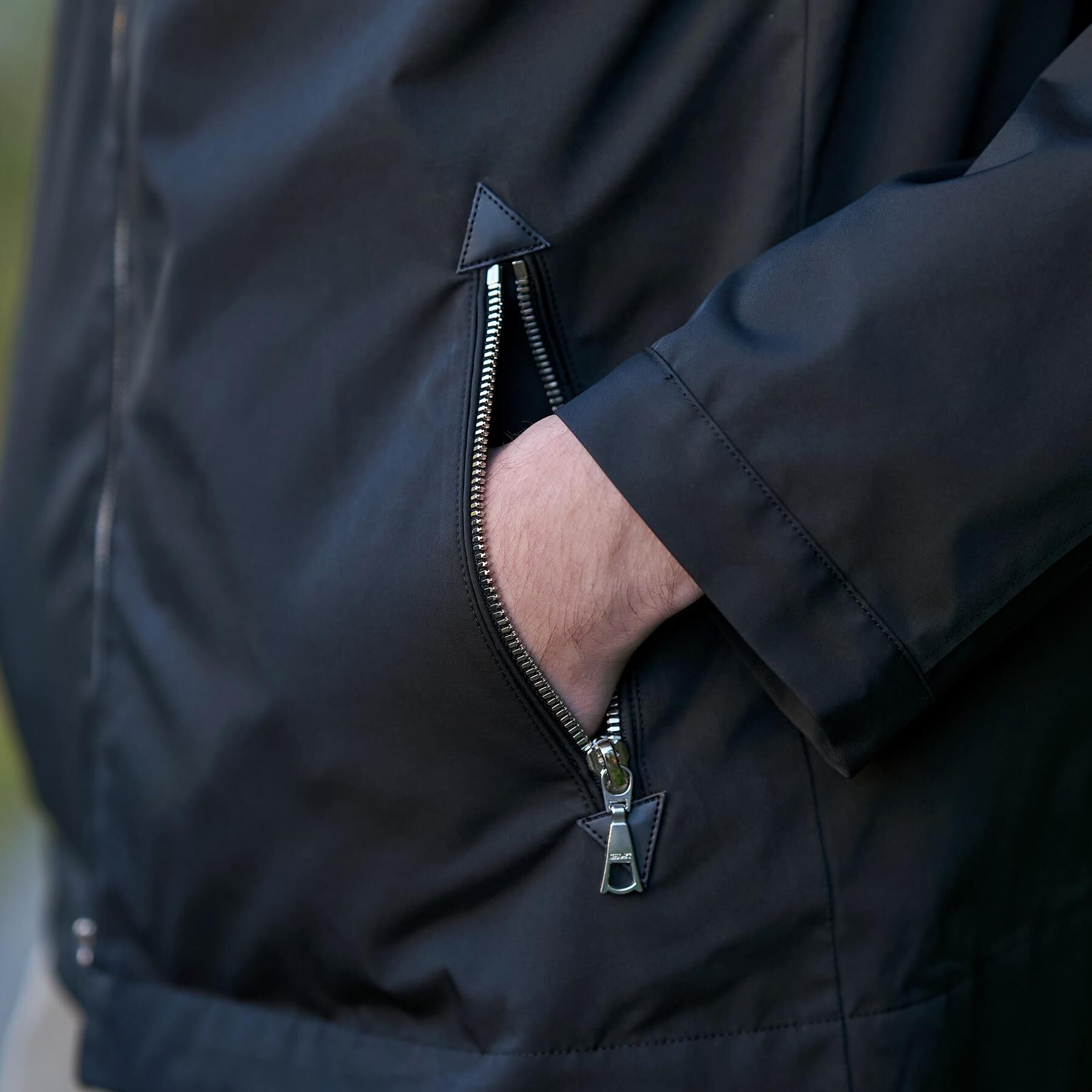 DRESSTERIOR「【撥水/透湿素材/ウォッシャブル】LIMONTA ハイスペックパーカー」|ブルゾン・スタジャン|