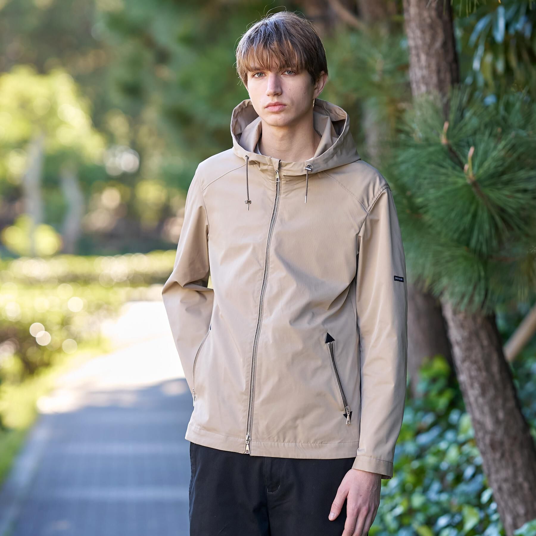 DRESSTERIOR「【撥水/透湿素材/ウォッシャブル】LIMONTA ハイスペックパーカー」|ブルゾン・スタジャン|