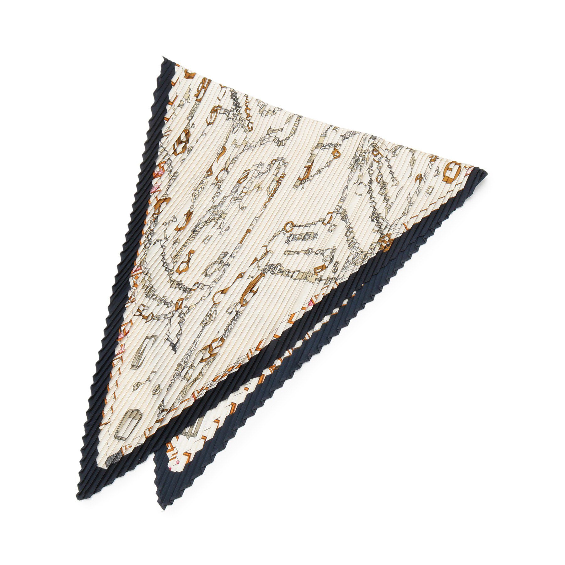 grove「柄アソートプリーツスカーフ」|バンダナ・スカーフ|