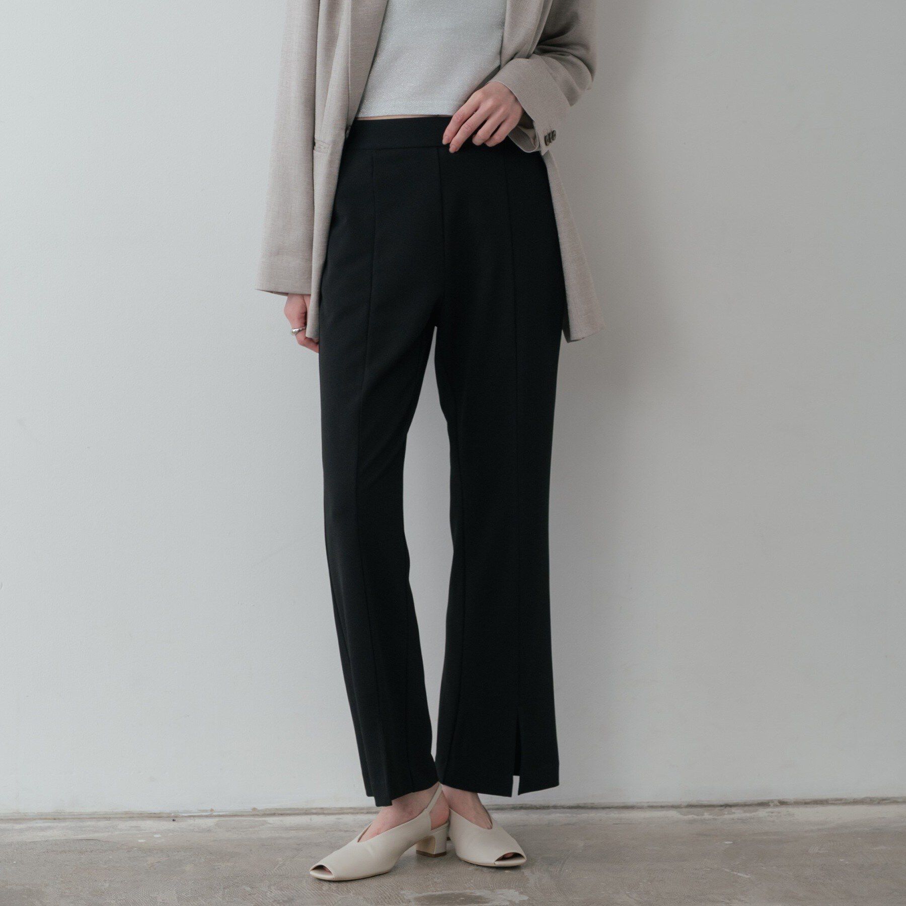 GALLEST「スリットフレアスキニーパンツ」|その他|