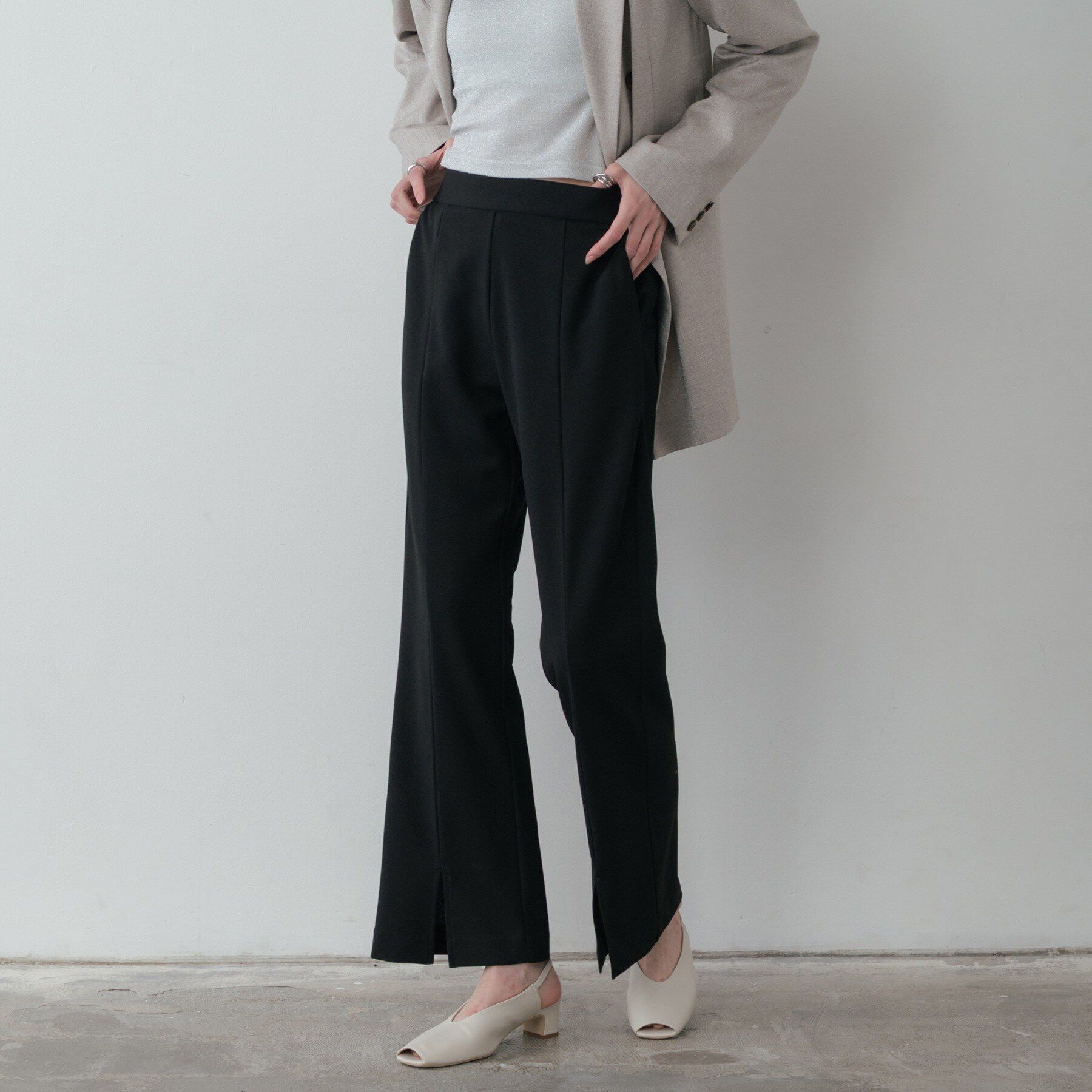 GALLEST「スリットフレアスキニーパンツ」|その他|
