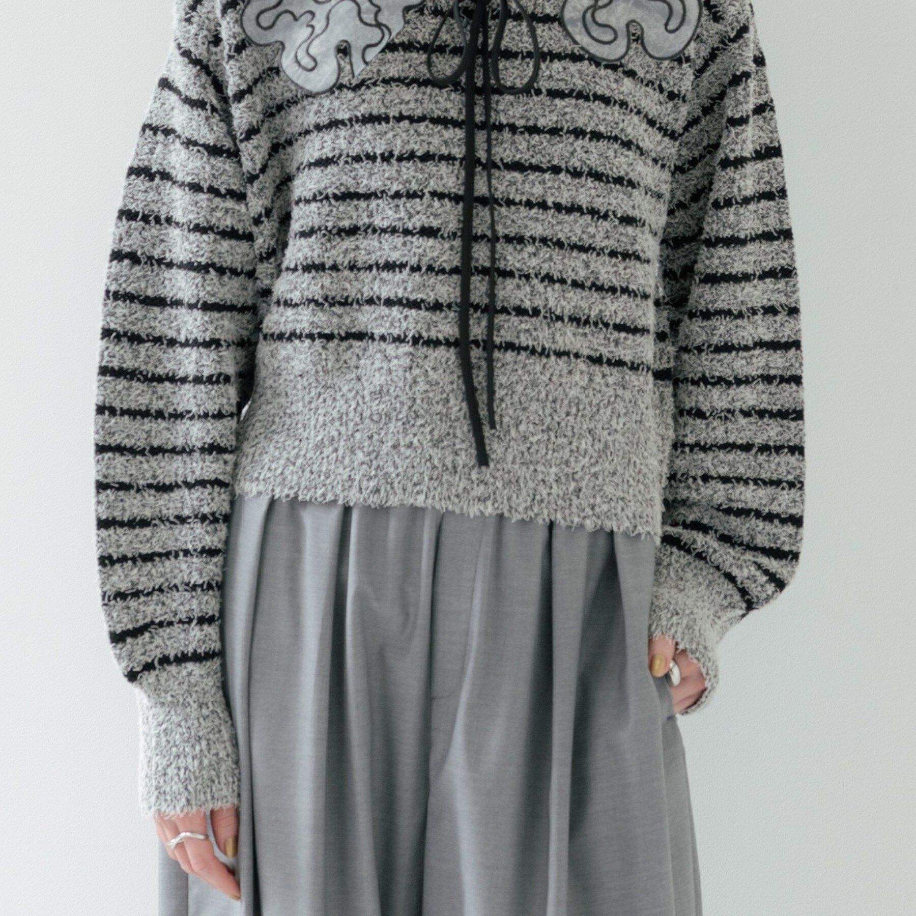 GALLEST「ファンシーヤーンボーダーニット」|ニット・セーター|