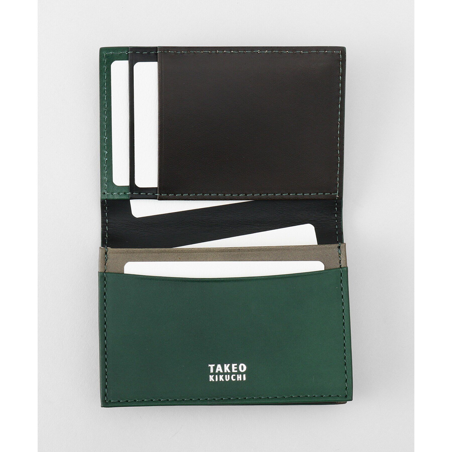 TAKEO KIKUCHI「アンティーク調レザー 名刺入れ」|名刺入れ・カードケース|