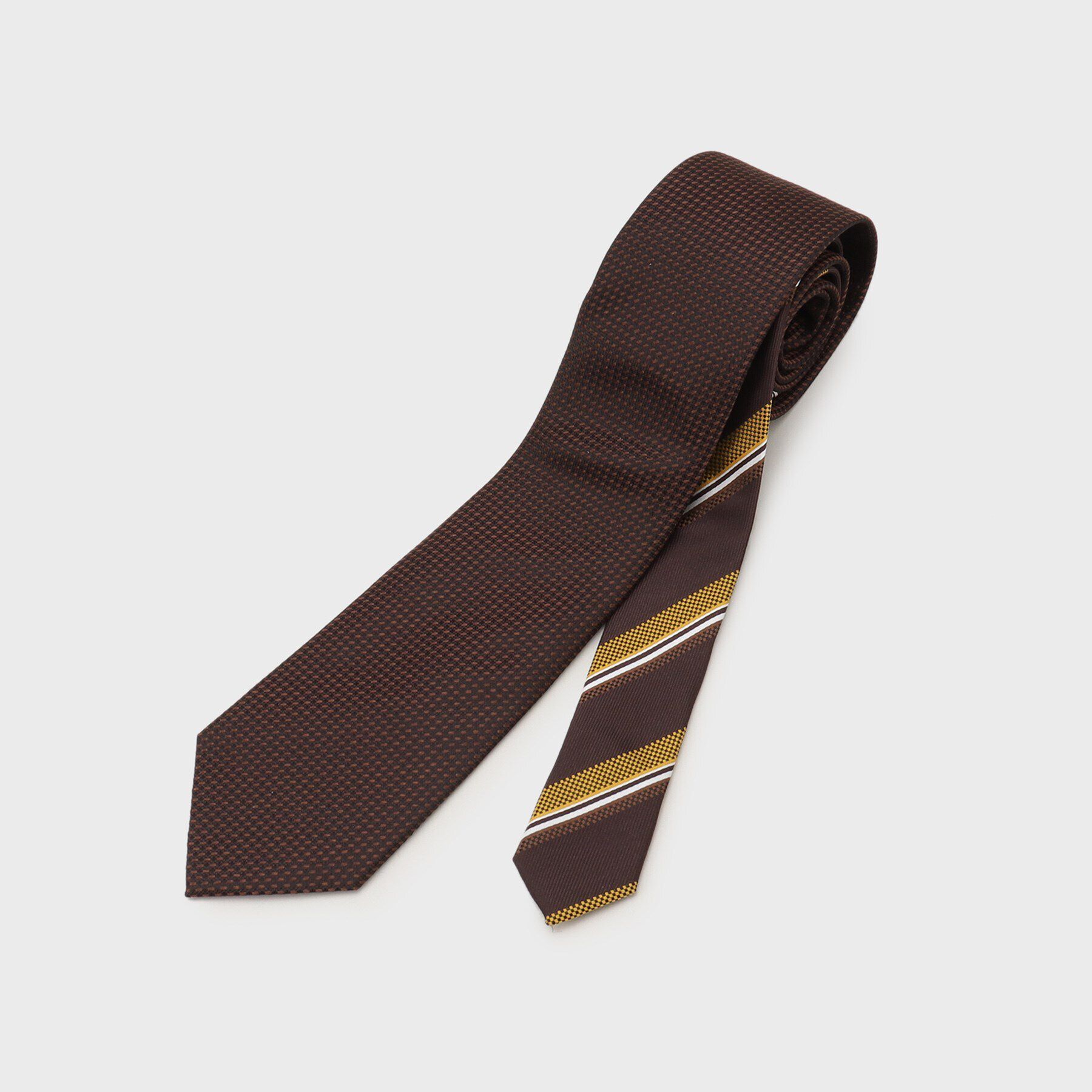 TAKEO KIKUCHI「【BOXセット】無地ネクタイ&タイバー」|ネクタイ・蝶ネクタイ|