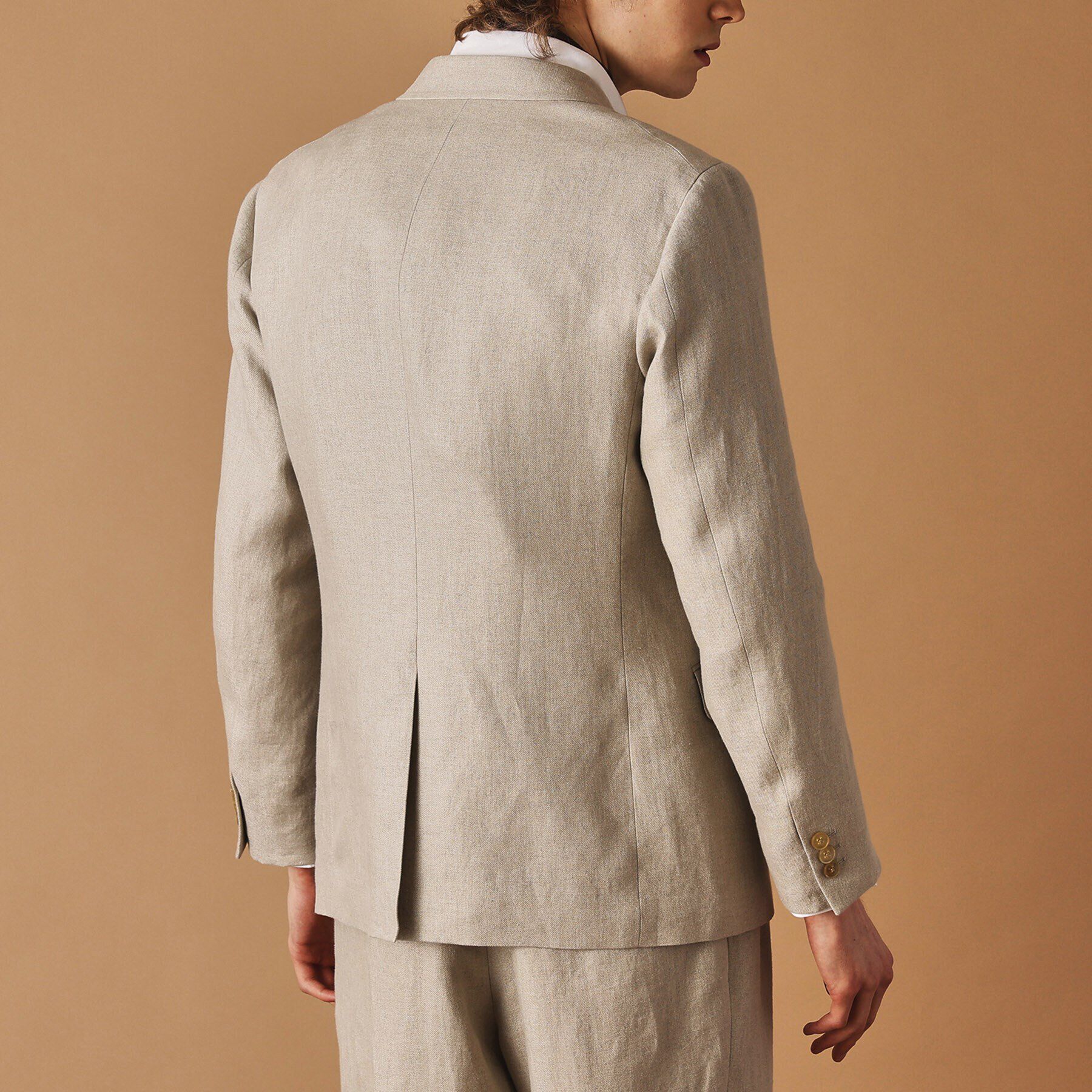 40CARATS&525「リネン テーラードジャケット」|テーラードジャケット|