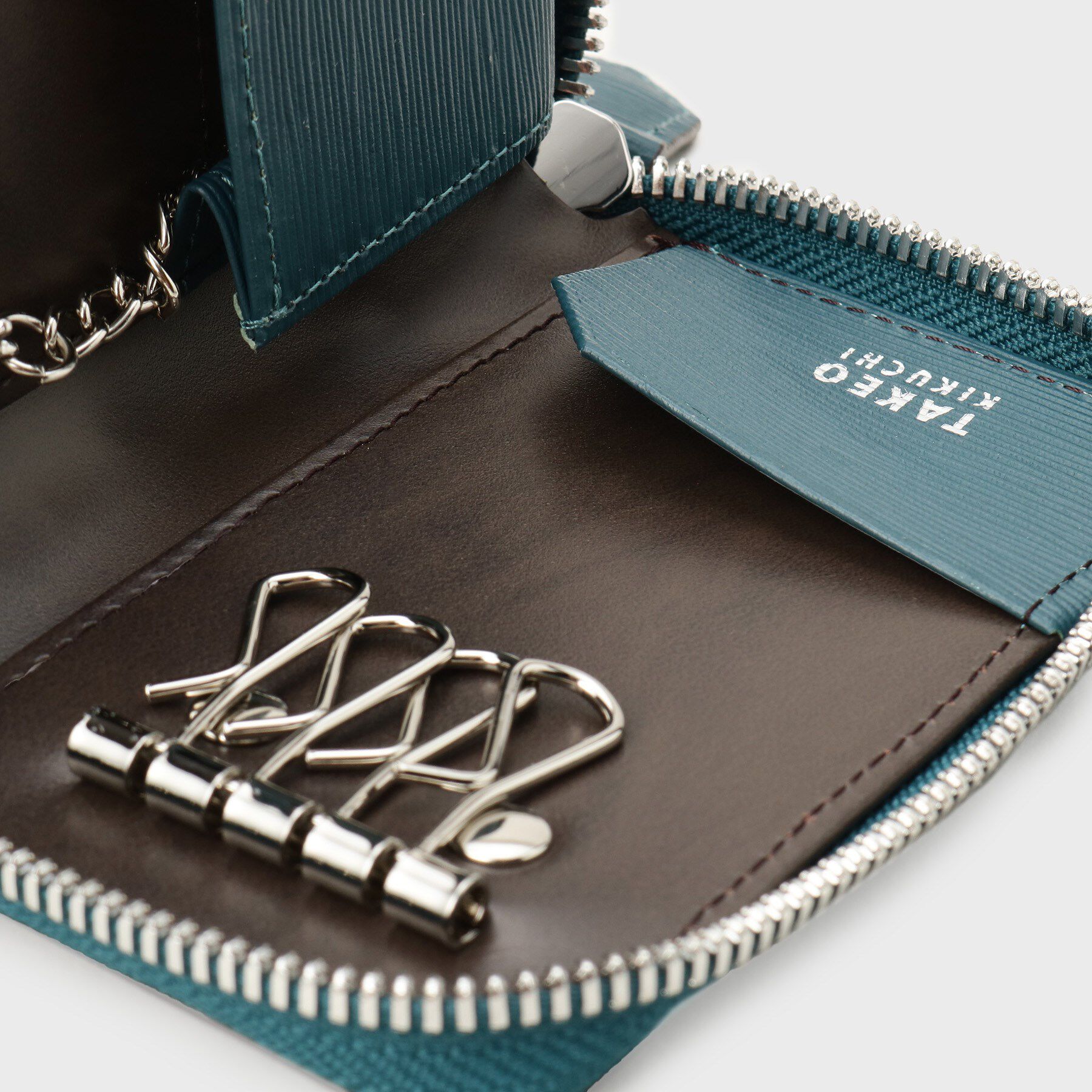 TAKEO KIKUCHI「【NEW　レザーリップルシリーズ】 スマートキーケース」|キーケース|