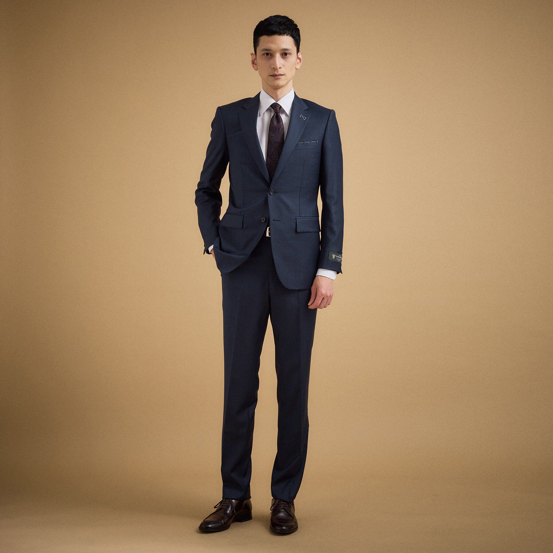 TAKEO KIKUCHI「ドーメル グレンチェック スーツ」|スーツ|