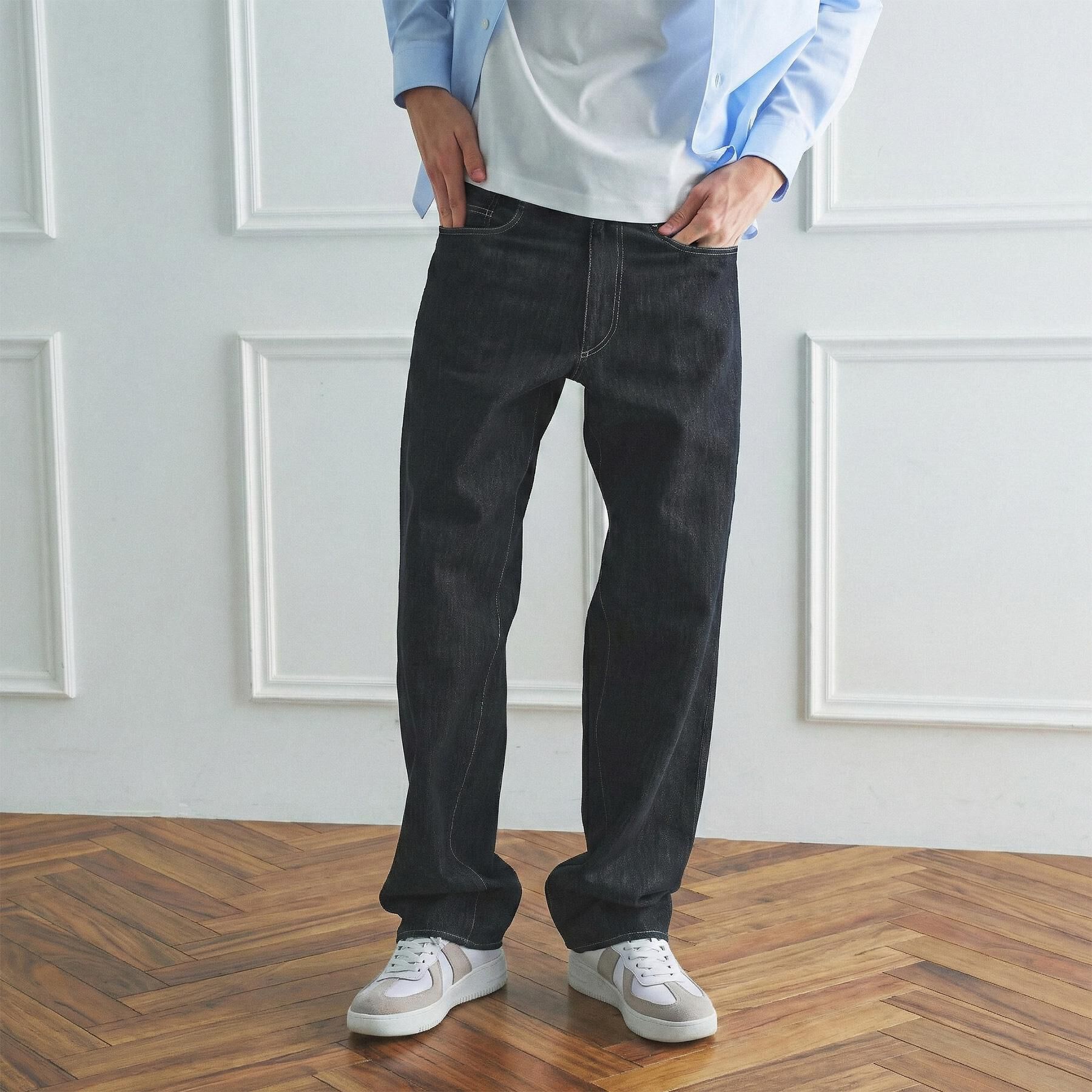 TAKEO KIKUCHI「【BOWLER HAT LABEL】エクスプローラー デニムパンツ」|デニム|ブルー(093)