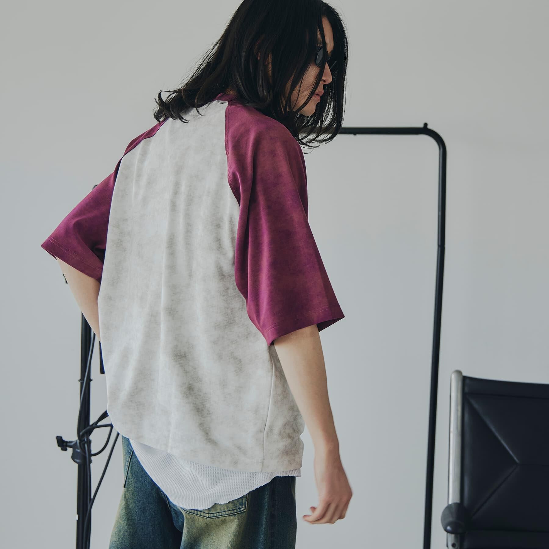 tk.TAKEO KIKUCHI「ヴィンテージライクラグランTシャツ」|Tシャツ・カットソー|