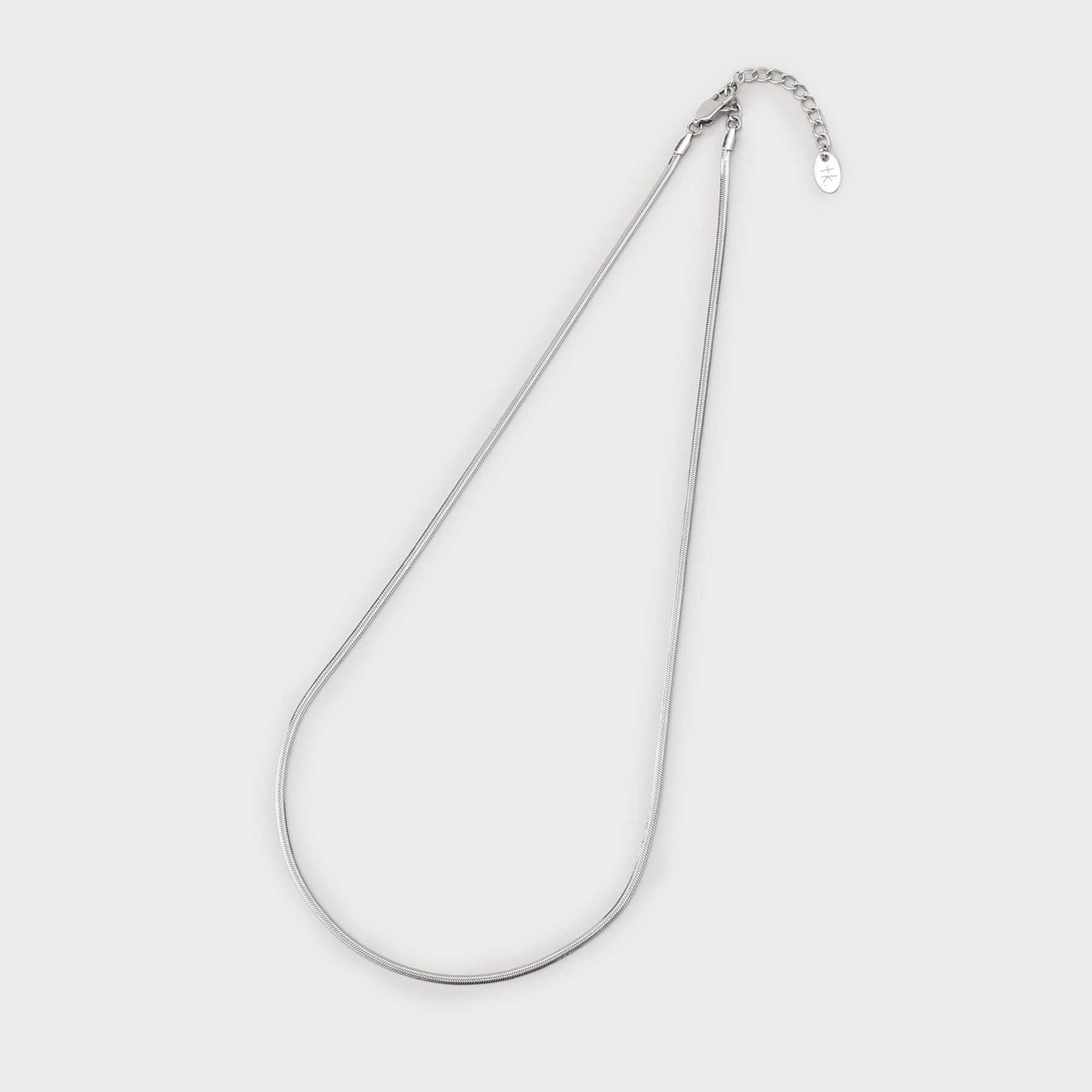 tk.TAKEO KIKUCHI「ステンレスナロースネークネックレス」|ネックレス|シルバー(006)