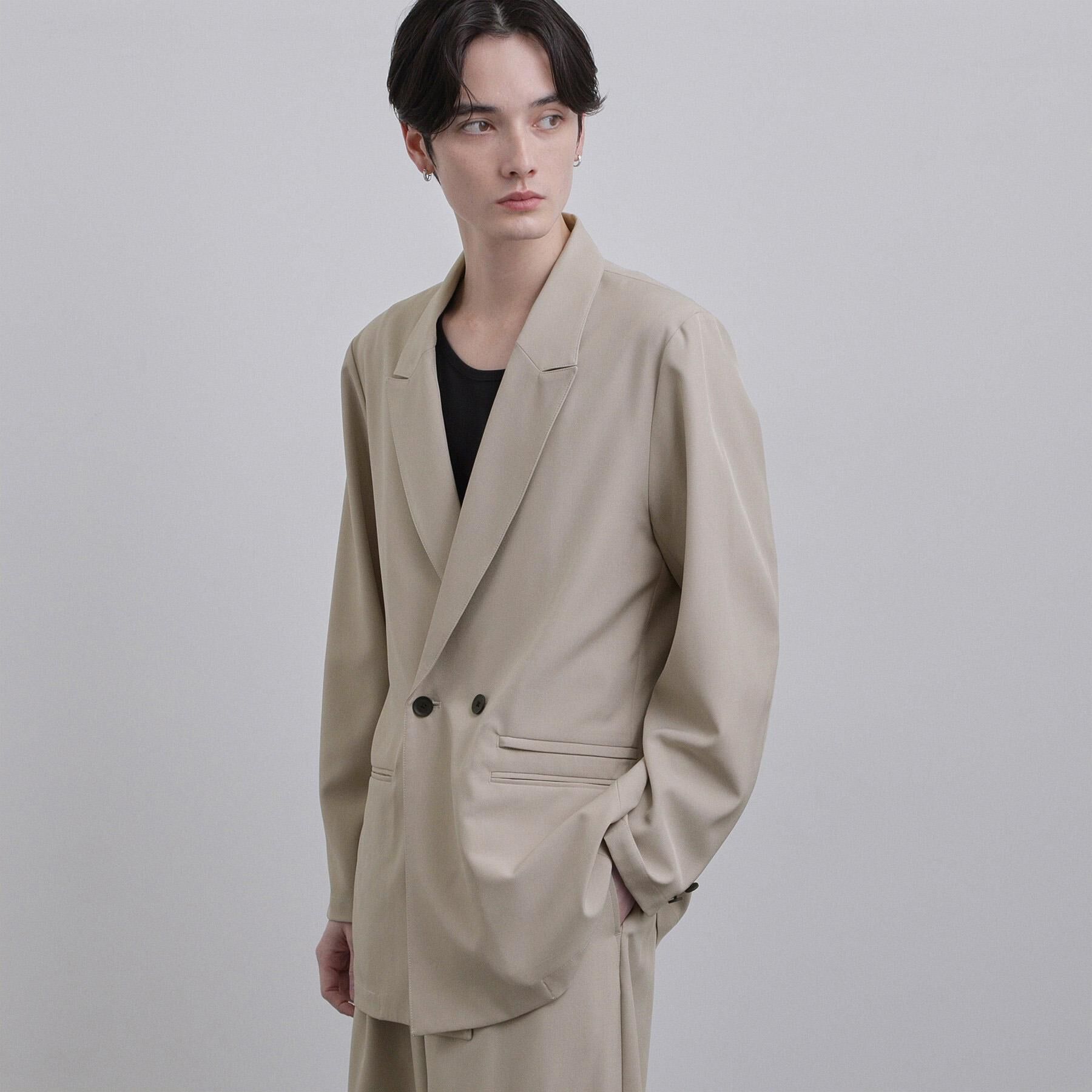 tk.TAKEO KIKUCHI「ダブルブレストジャケット」|テーラードジャケット|