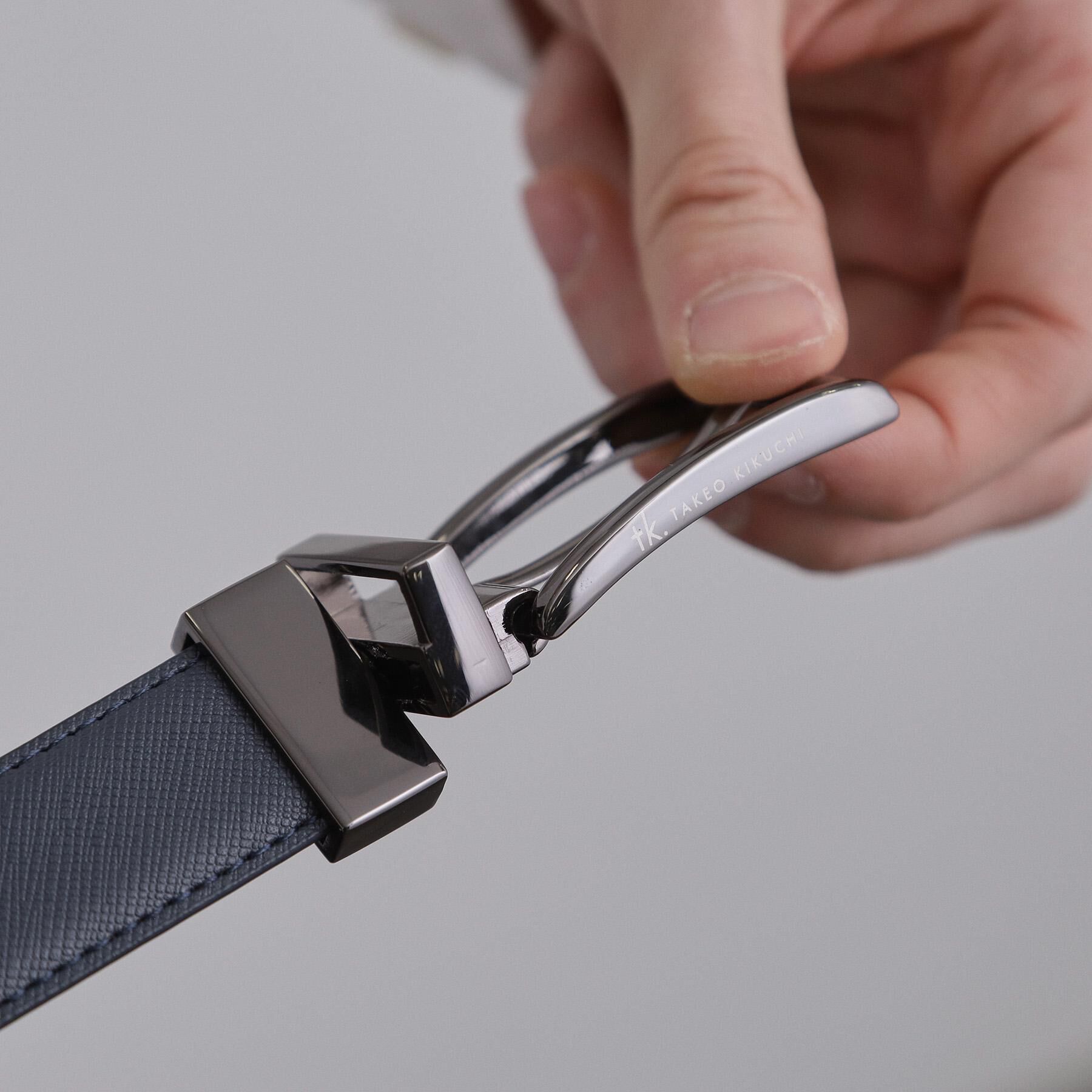 tk.TAKEO KIKUCHI「【２WAY】リバーシブルナローベルト」|ベルト|