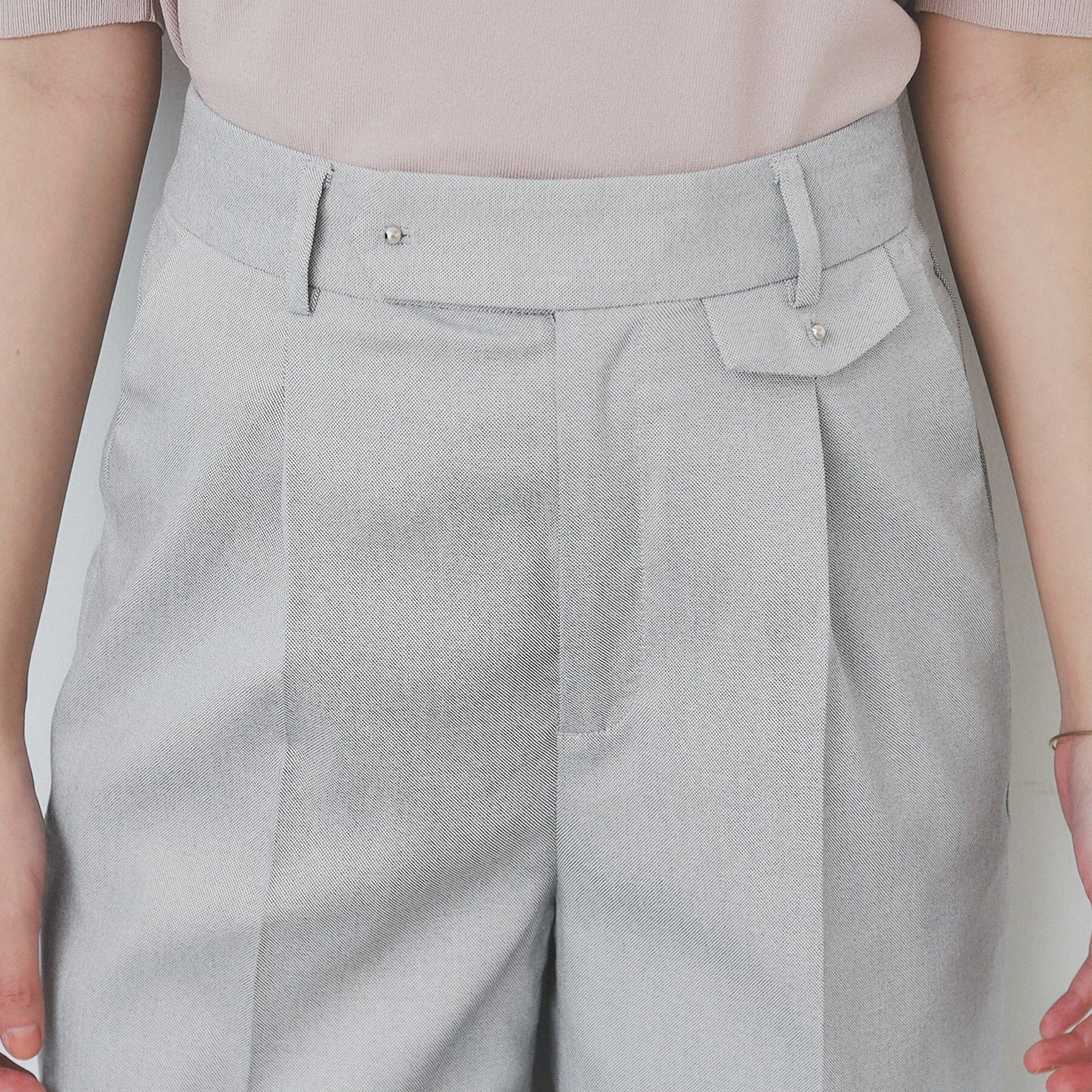 index「サイドフラップストレッチワイドパンツ【洗濯機洗い可／イージーケア】」|その他|