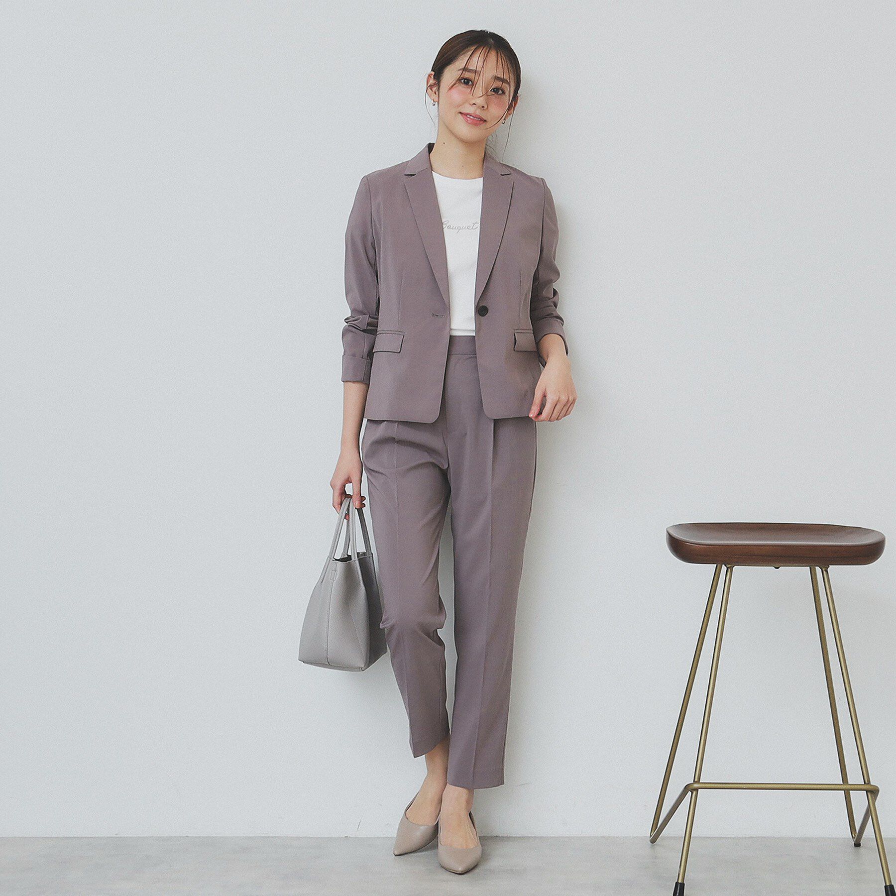 index「ワンポイントロゴ刺繍Tシャツ【UV/接触冷感/洗濯機洗い可】」|Tシャツ・カットソー|