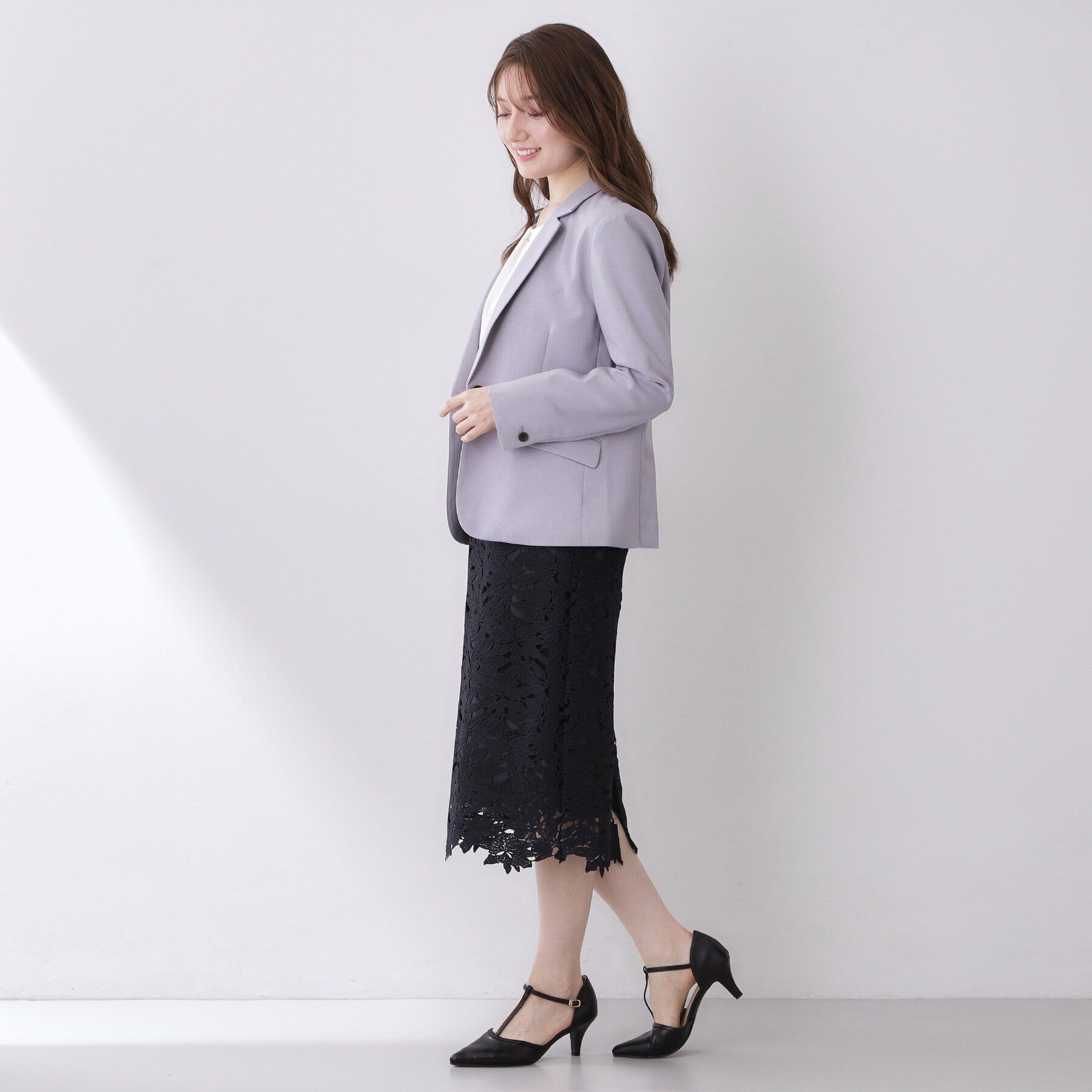 index「ストレッチテーラードジャケット/セットアップ対応【洗濯機OK】」|テーラードジャケット|