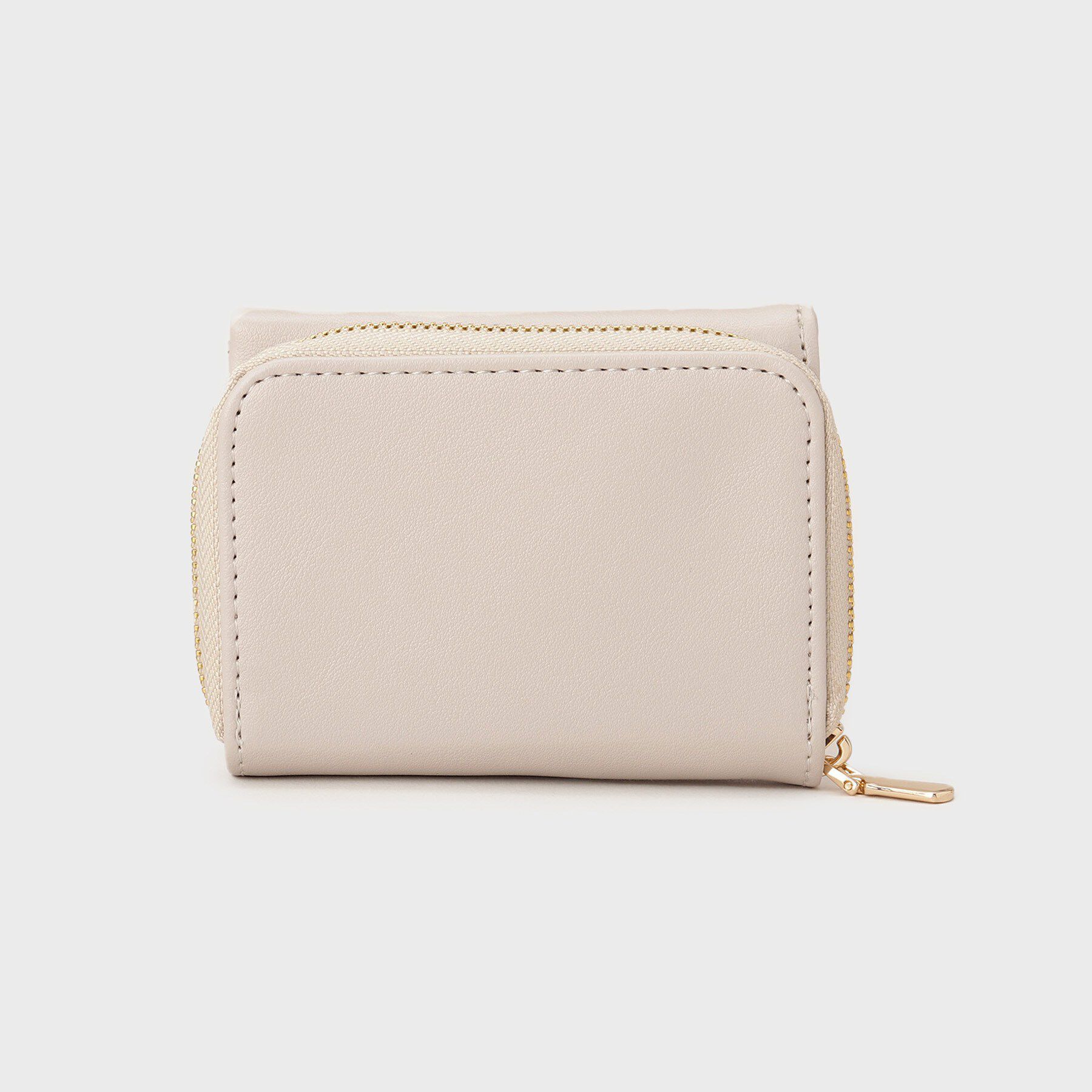 OPAQUE.CLIP「スタッズデザイン 三つ折りミニウォレット」|財布|