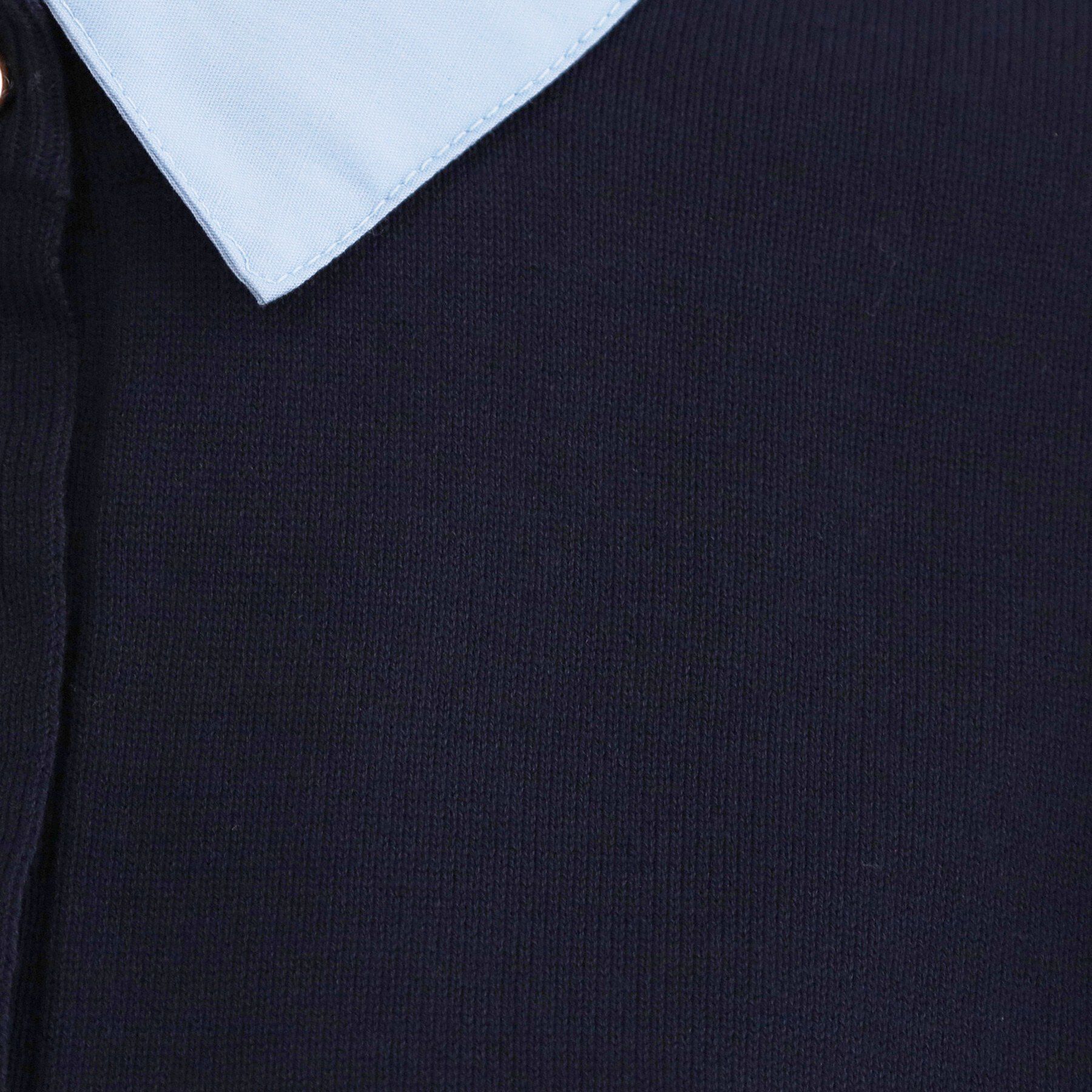 OPAQUE.CLIP「2WAY衿付きニット【洗濯機OK】」|ニット・セーター|